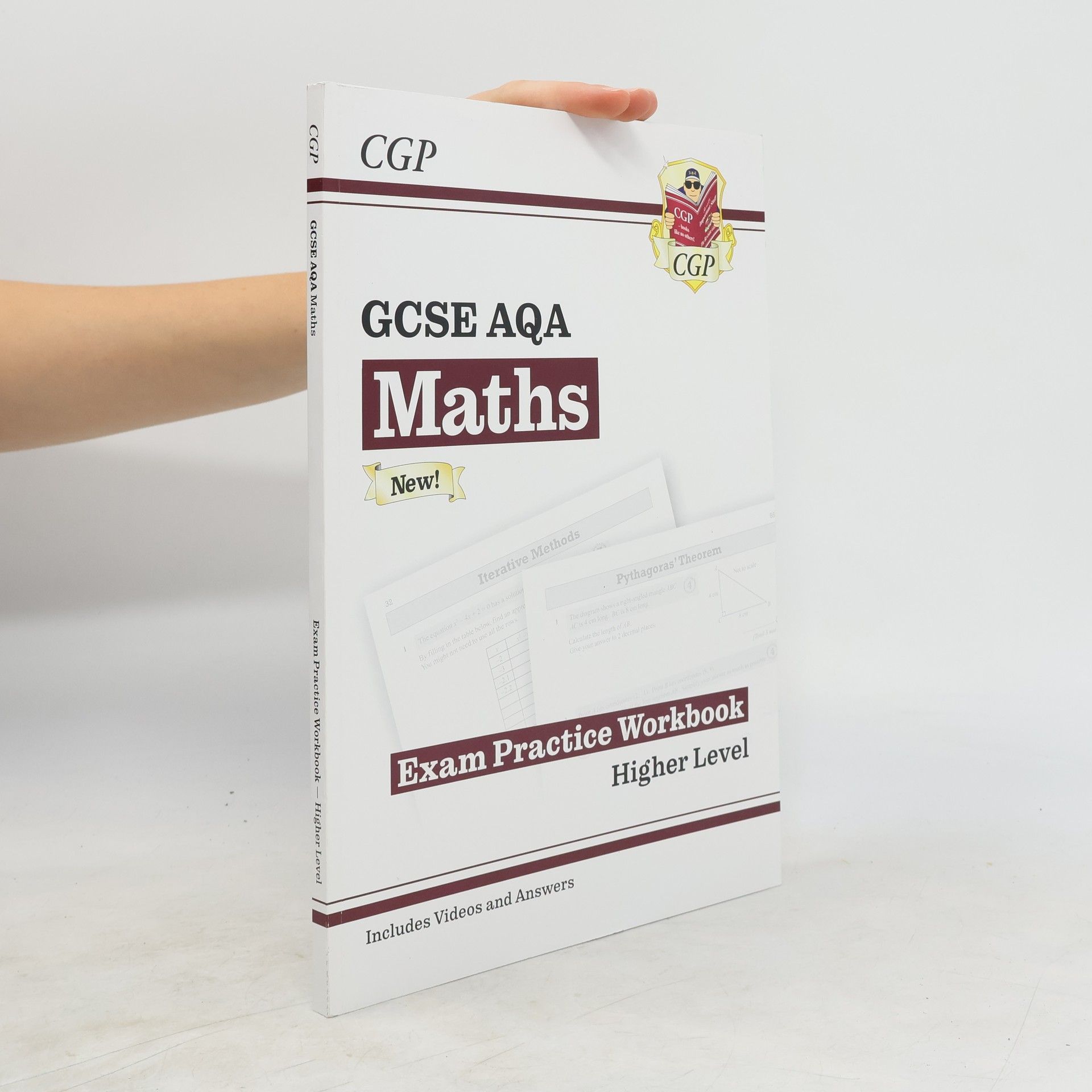 CGP Books GCSE Maths AQA Exam Practice Workbook: Higher - for the Grade 9-1 Course (includes Answers)