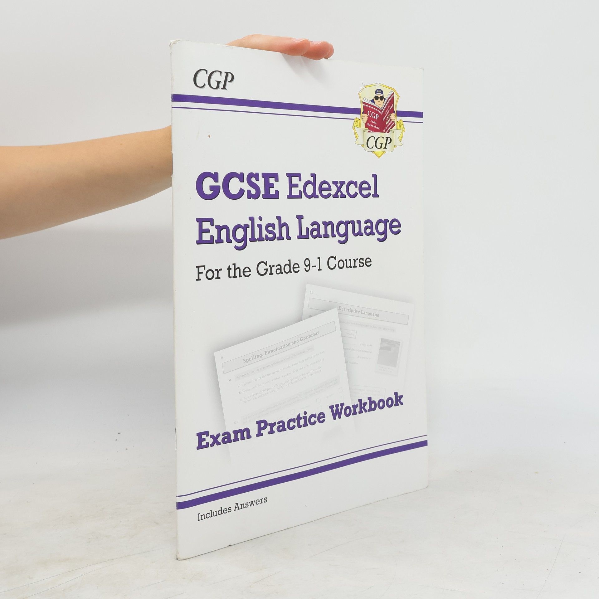 CGP Books New GCSE English Language Edexcel Workbook - for the Grade 9-1 Course (includes Answers)