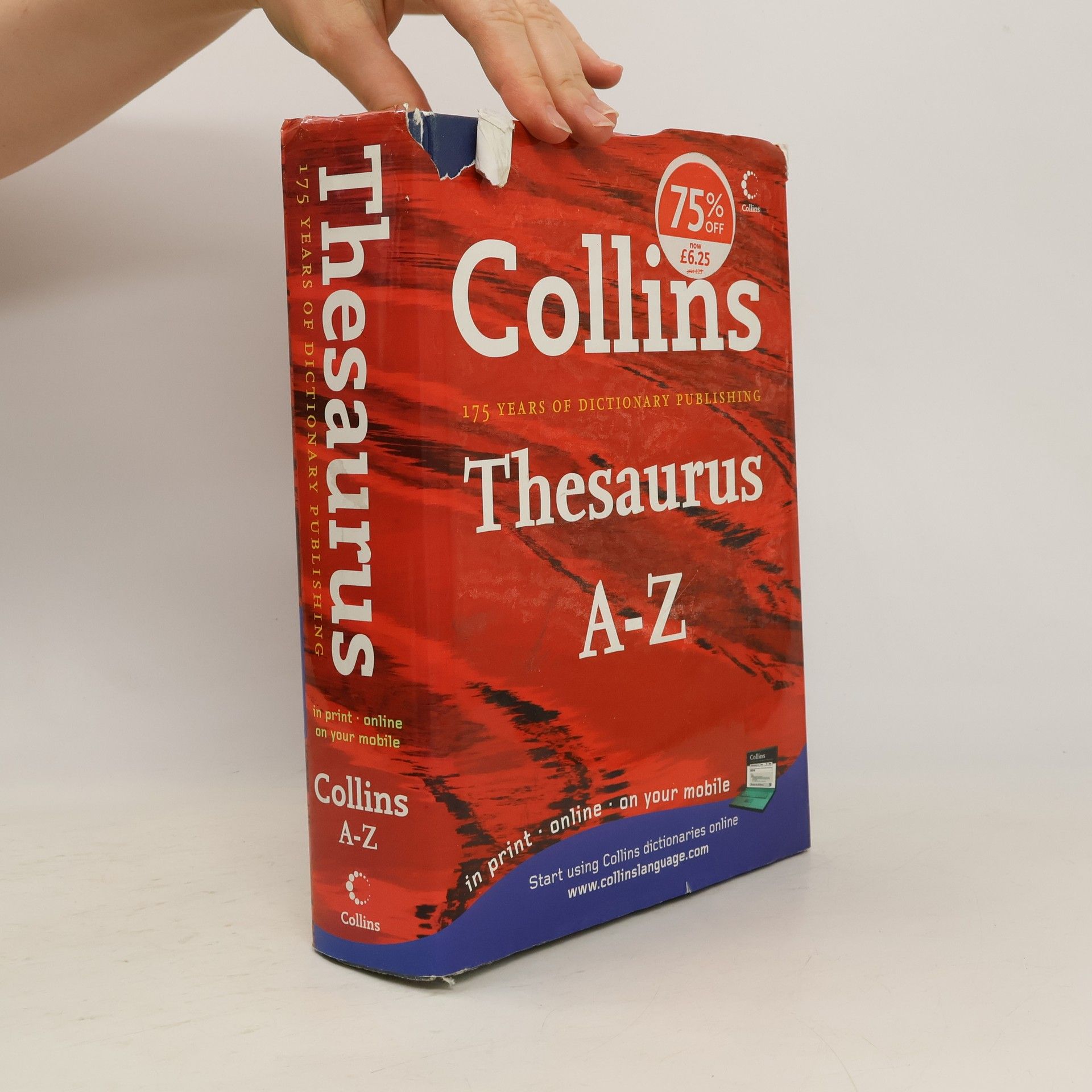 Various authors Collins Thesaurus A-Z