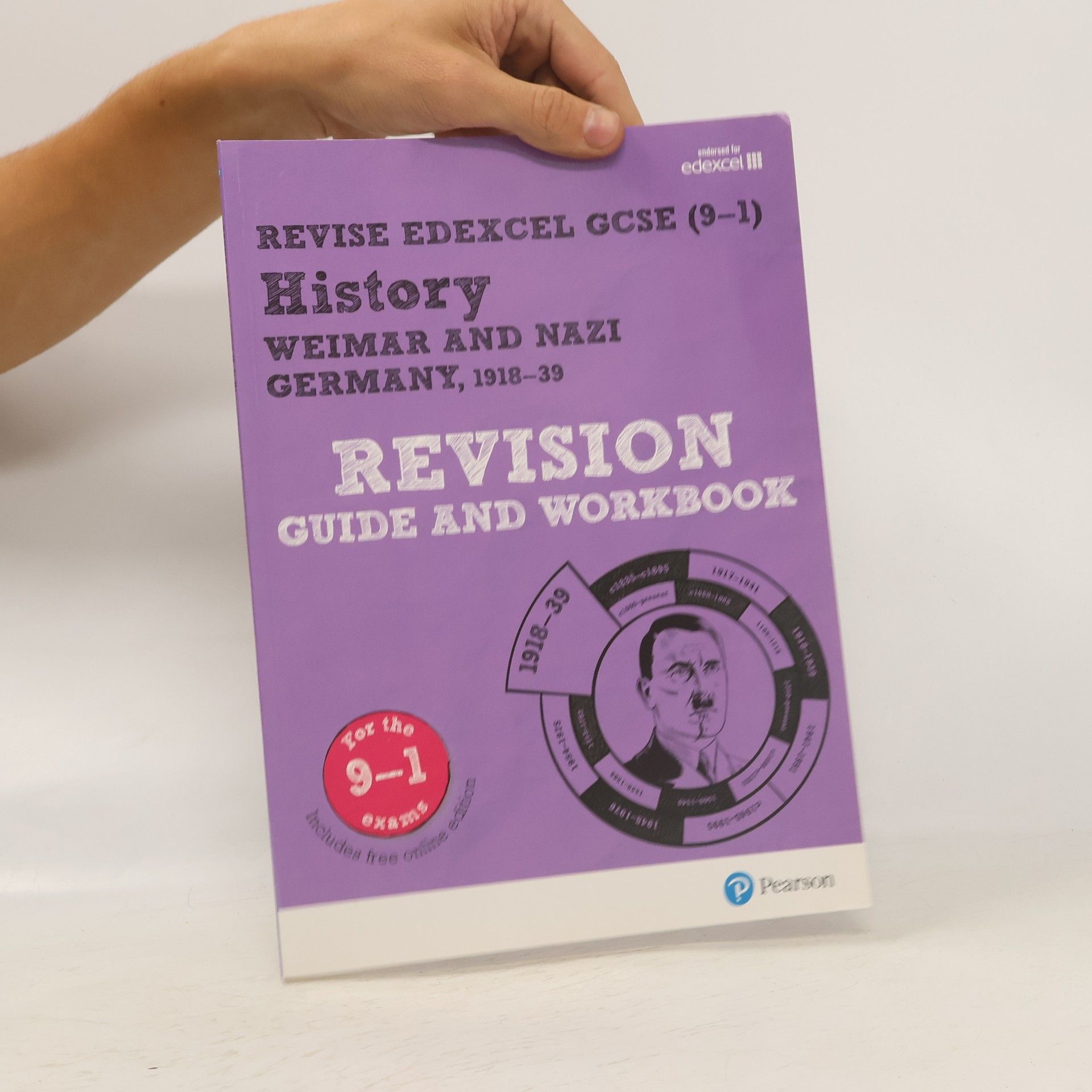 Pearson REVISE Edexcel GCSE (9-1) History Weimar and Nazi Germany, 1918-39 Revision Guide and Workbook + App