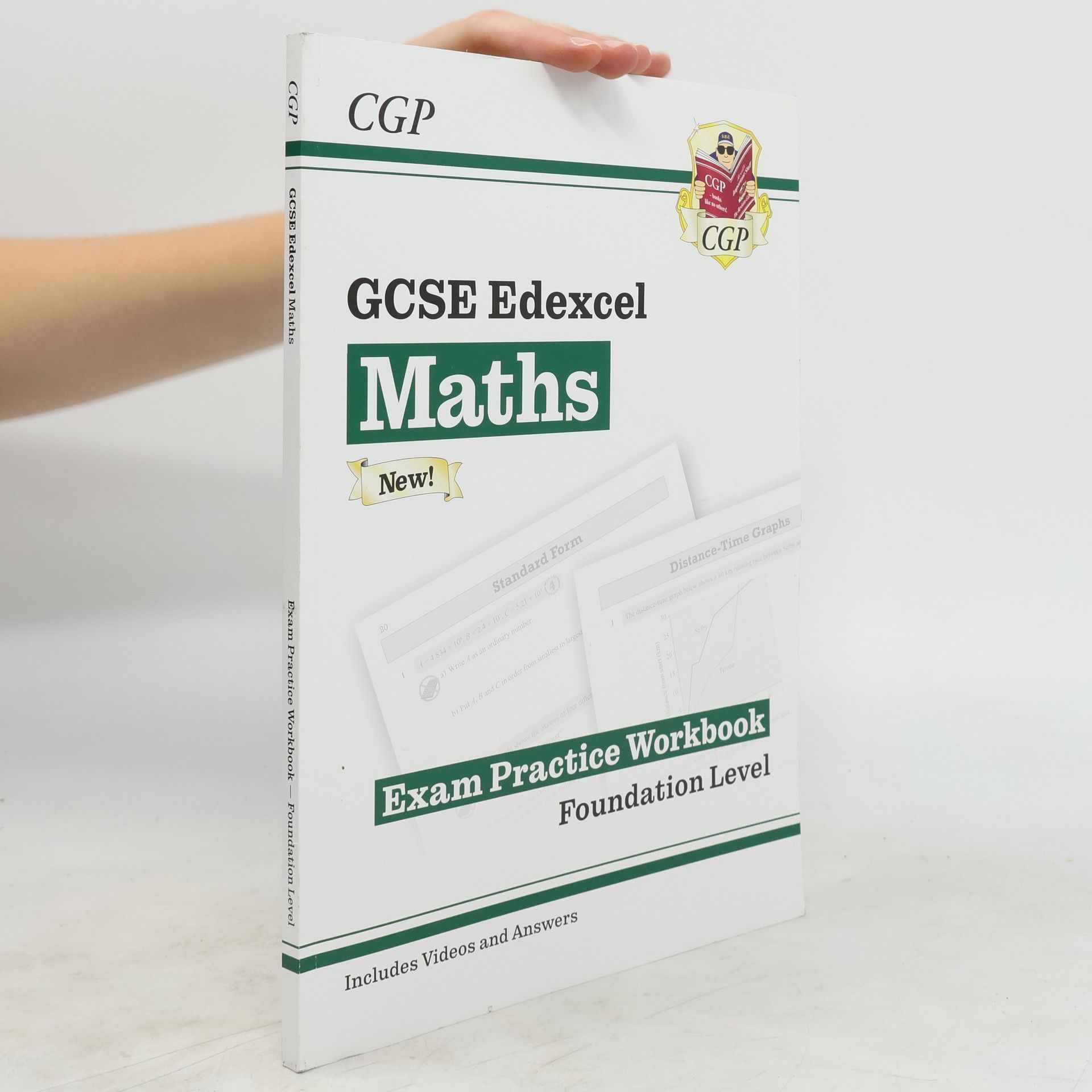 CGP Books GCSE Maths Edexcel Exam Practice Workbook: Foundation - for the Grade 9-1 Course (with Answers)
