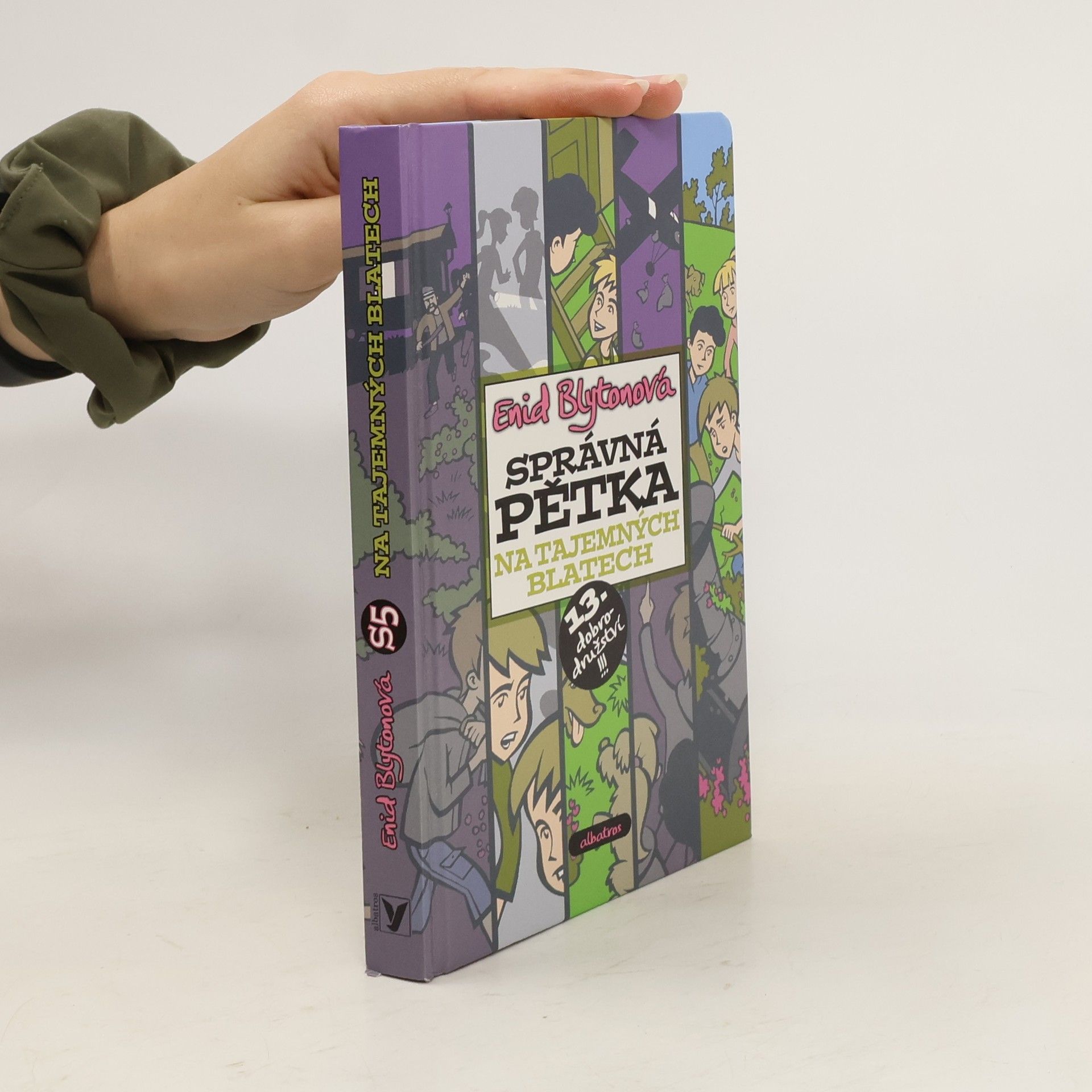 Enid Blyton Správná pětka. Na tajemných blatech