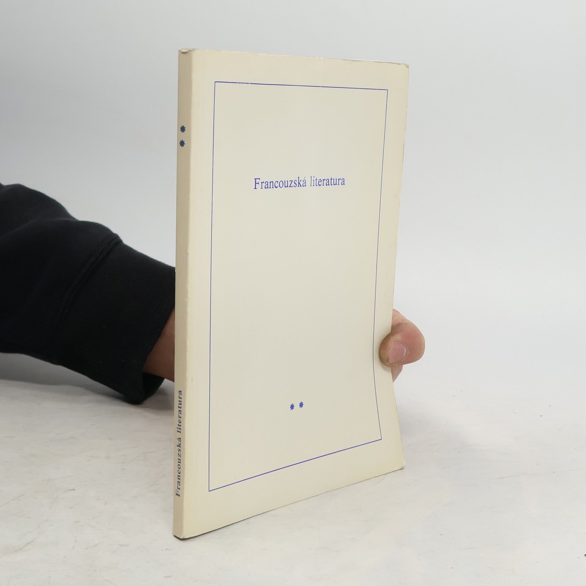 Patrik Ouředník Francouzská literatura II