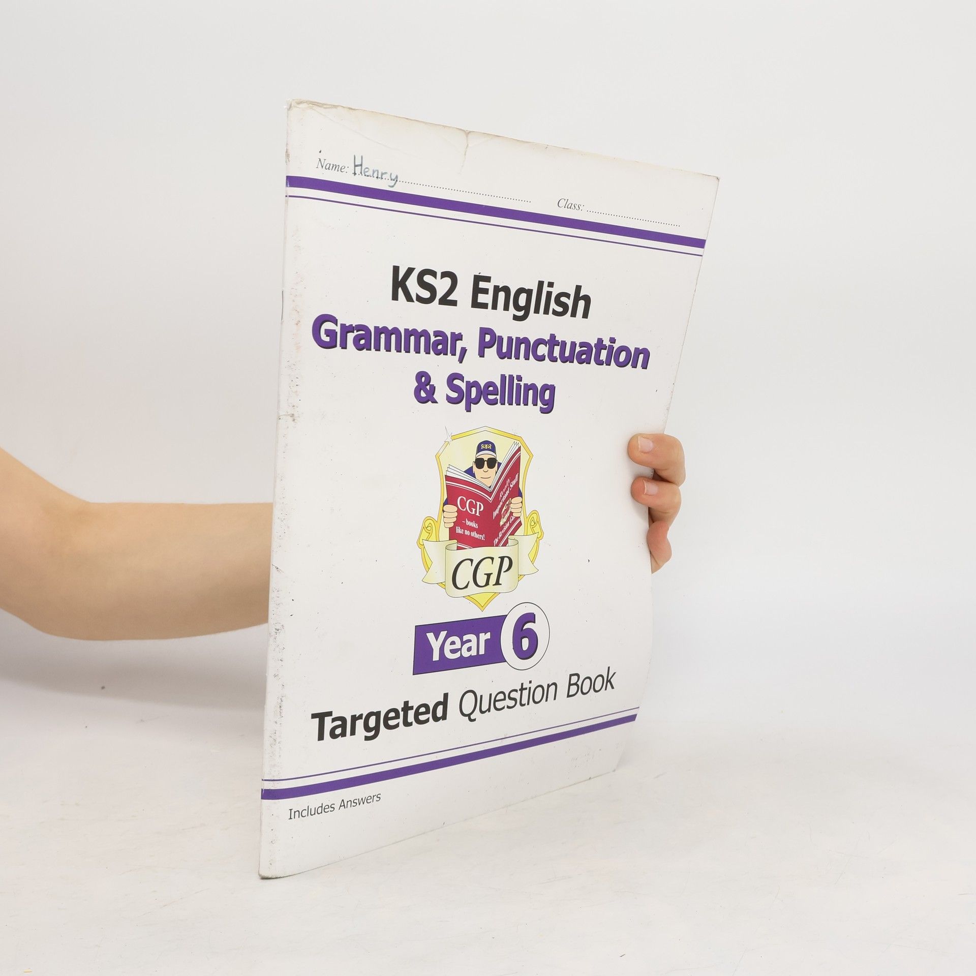 CGP Books KS2 English Targeted Question Book: Grammar, Punctuation & Spelling - Year 6
