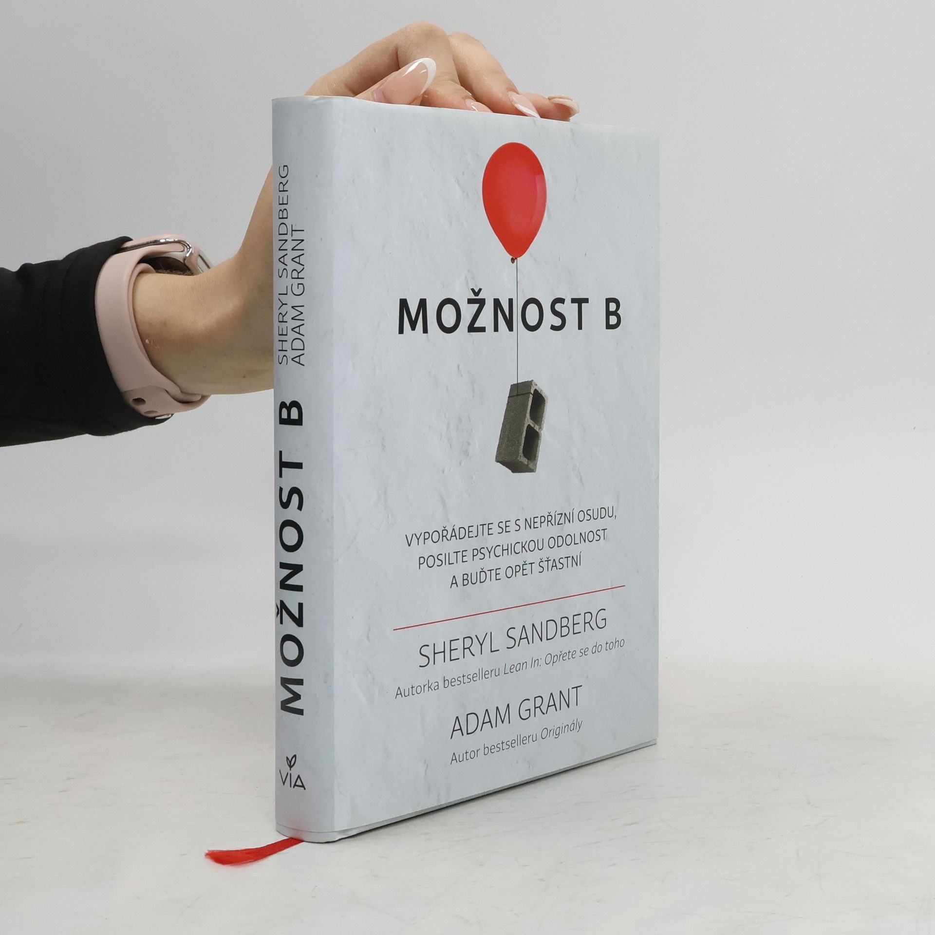 Sheryl Sandberg Možnost B: Vypořádejte se s nepřízní osudu, posilte psychickou odolnost a buďte opět šťastní