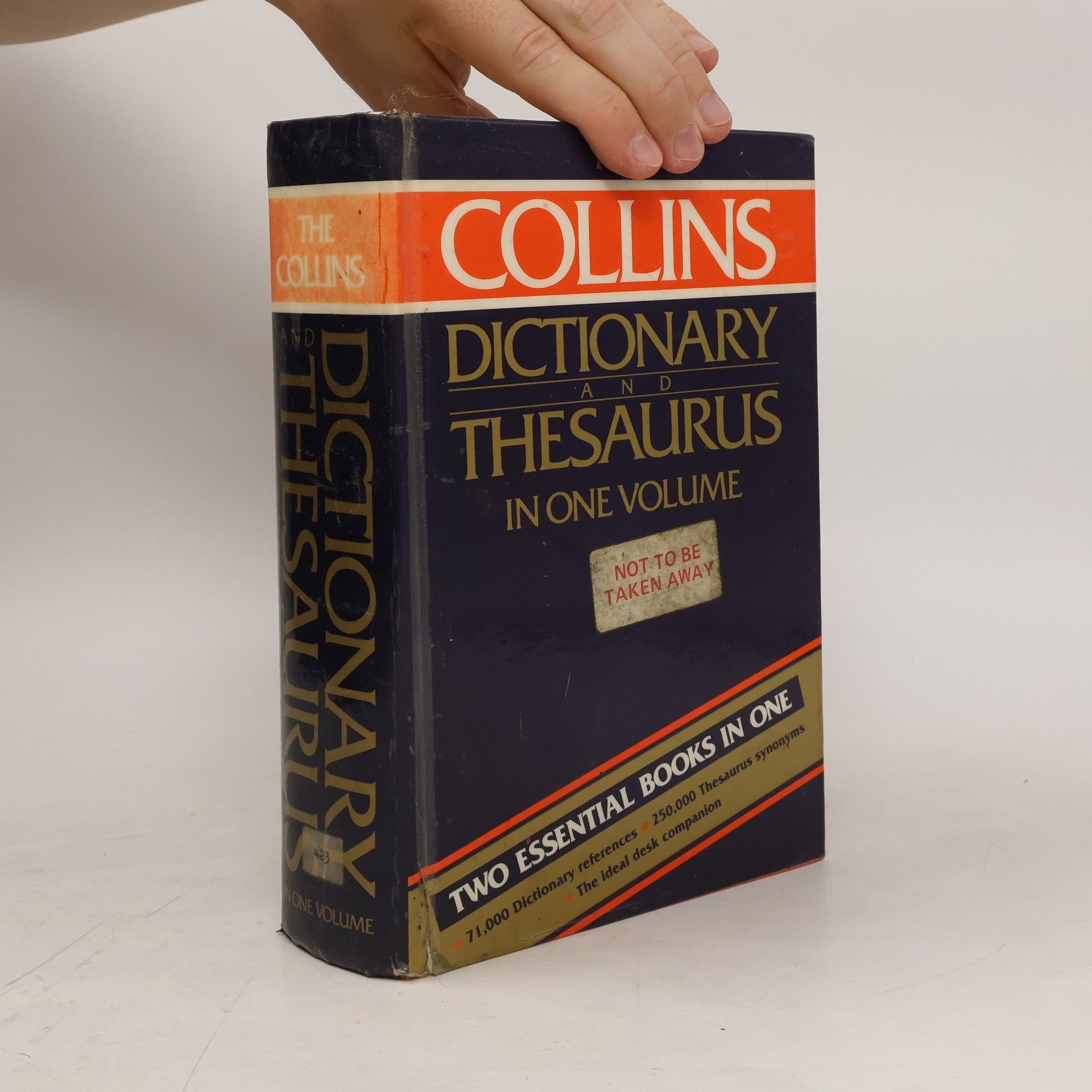William T. McLeod The Collins Dictionary and Thesaurus in One Volume
