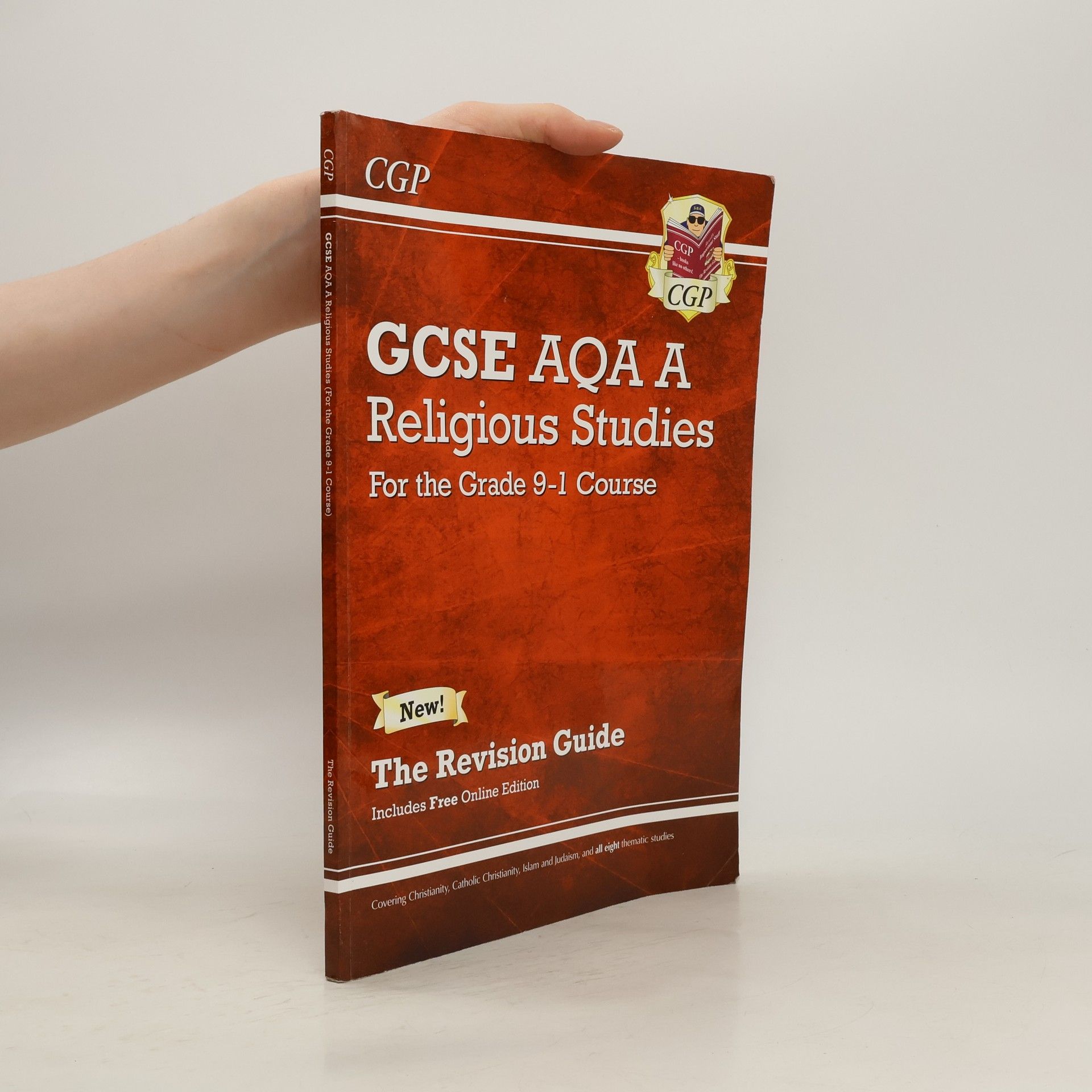 CGP Books New Grade 9-1 GCSE Religious Studies: AQA A Revision Guide with Online Edition
