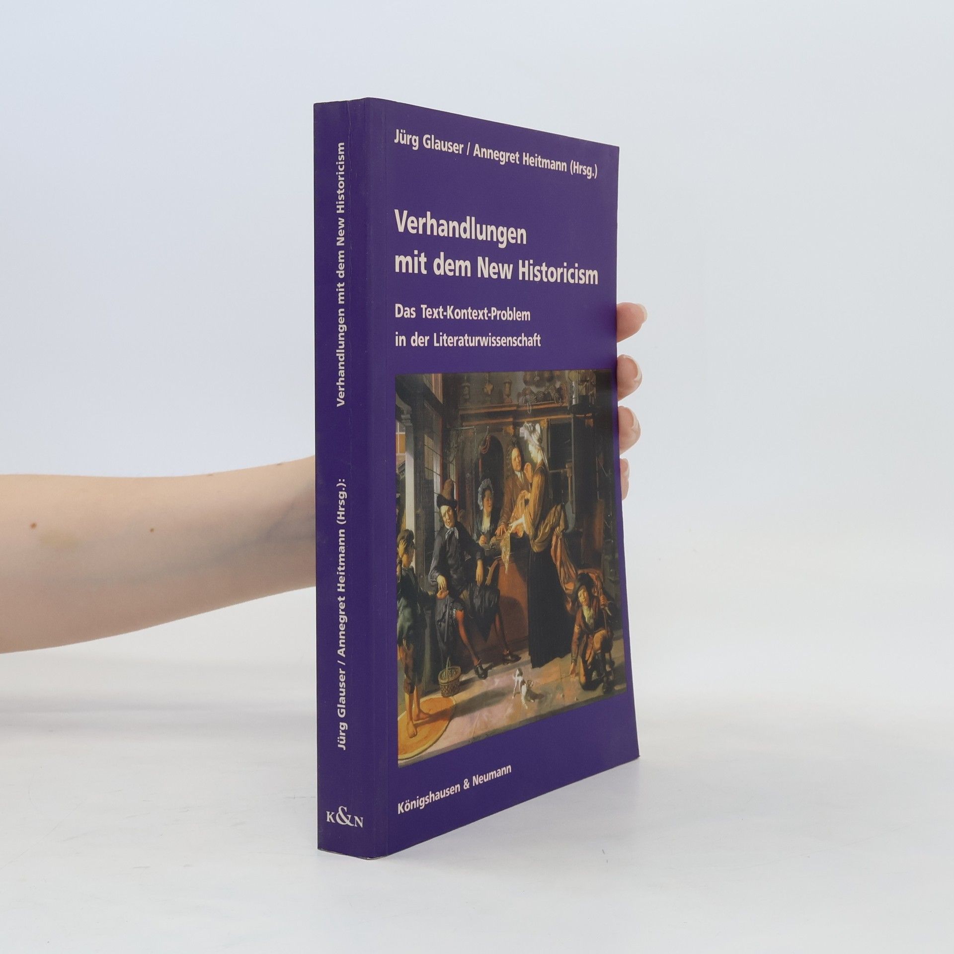 Jürg Glauser Verhandlungen mit dem New historicism