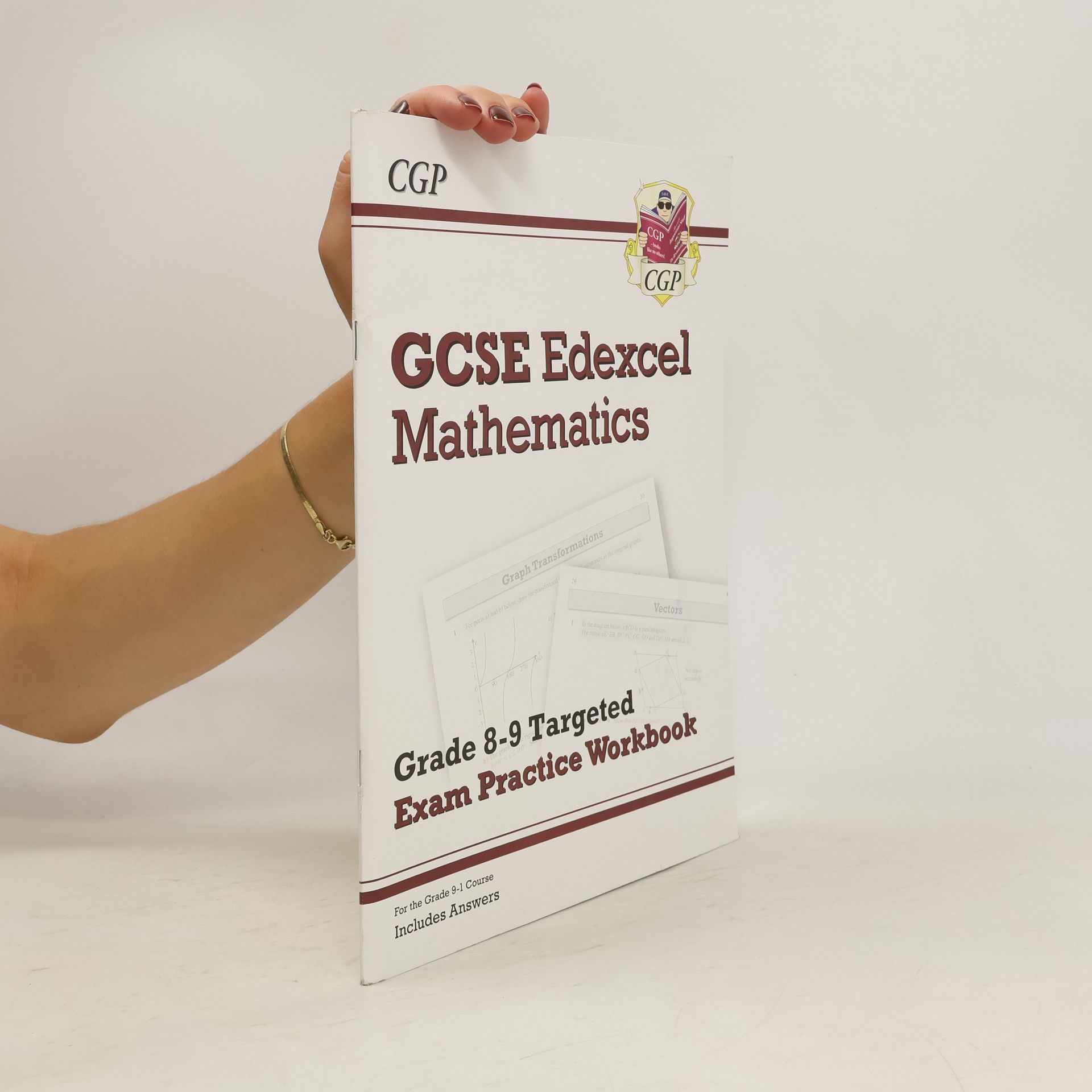 CGP Books New GCSE Maths Edexcel Grade 8-9 Targeted Exam Practice Workbook (includes Answers)