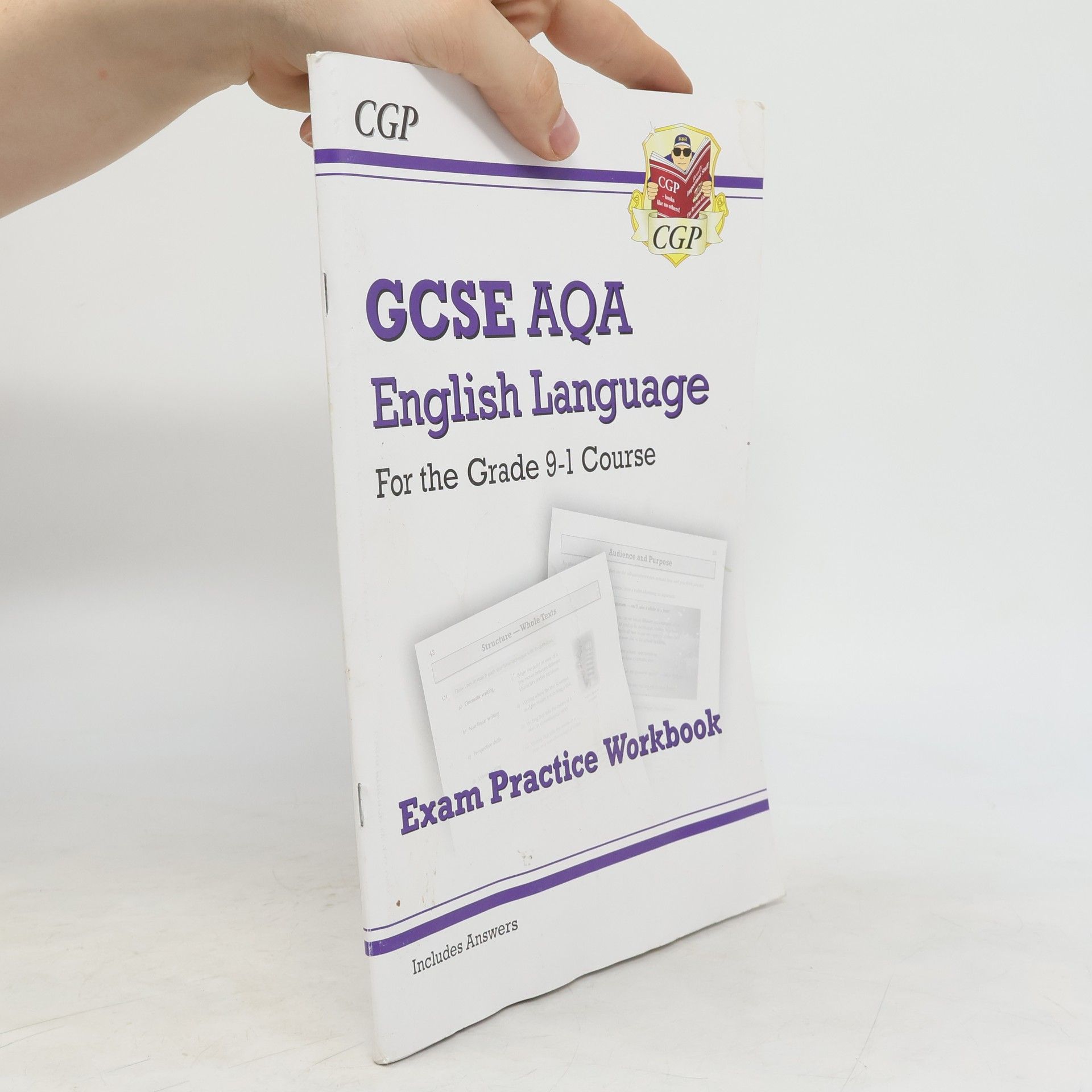 CGP Books GCSE English Language AQA Workbook - for the Grade 9-1 Course (includes Answers)