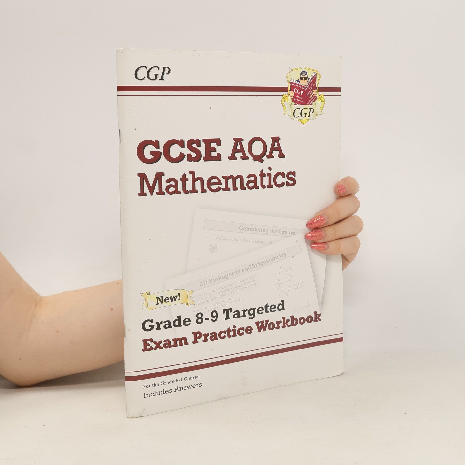 CGP Books New GCSE Maths AQA Grade 8-9 Targeted Exam Practice Workbook (includes Answers)