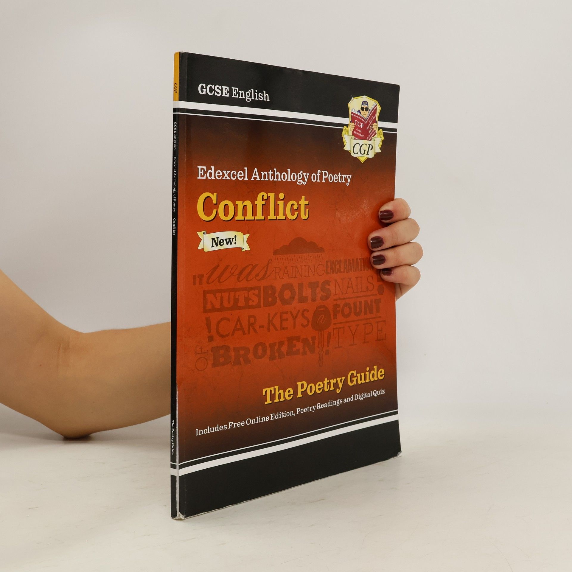 CGP Books New GCSE English Literature Edexcel Poetry Guide: Conflict Anthology - for the Grade 9-1 Course