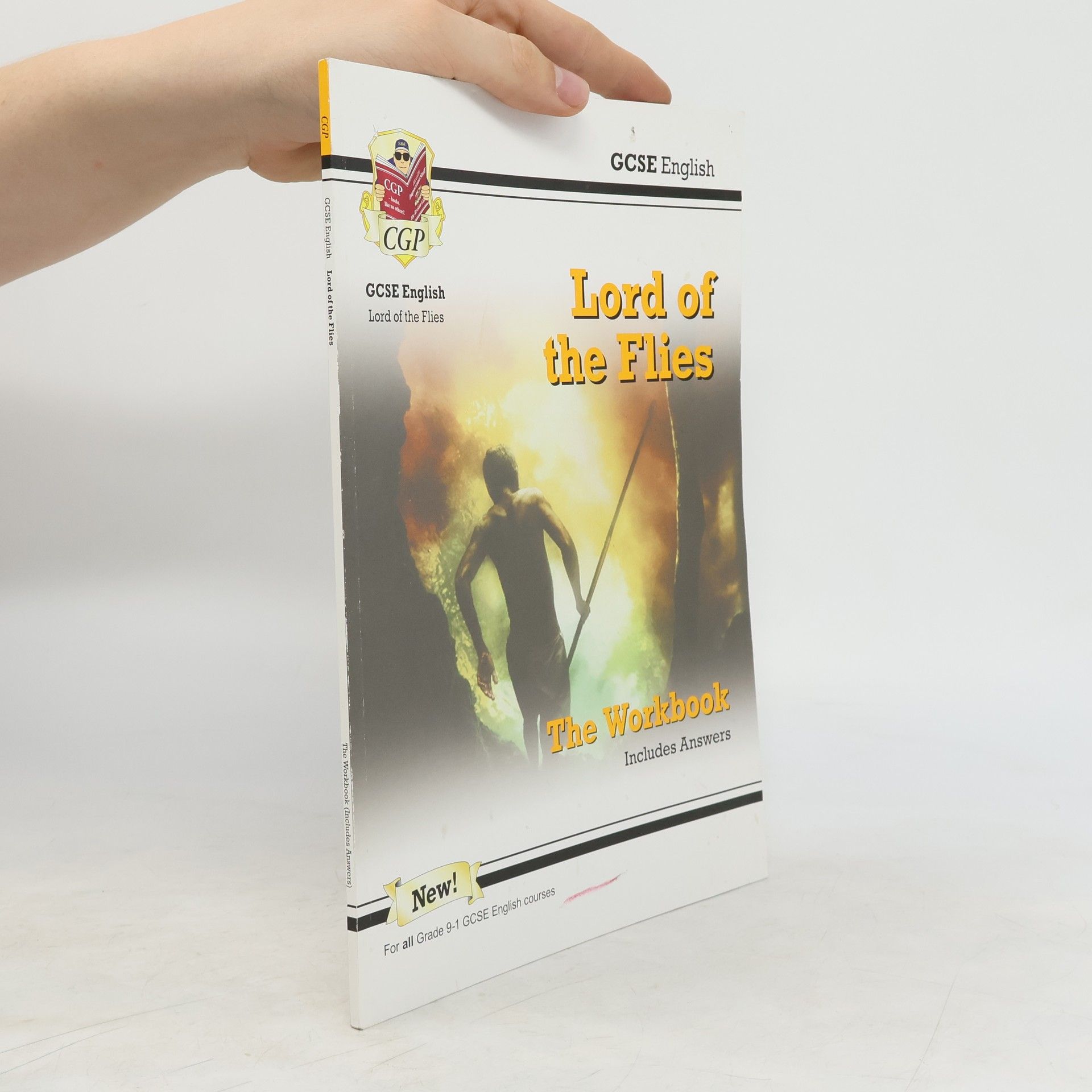 CGP Books New Grade 9-1 GCSE English - Lord of the Flies Workbook (includes Answers)