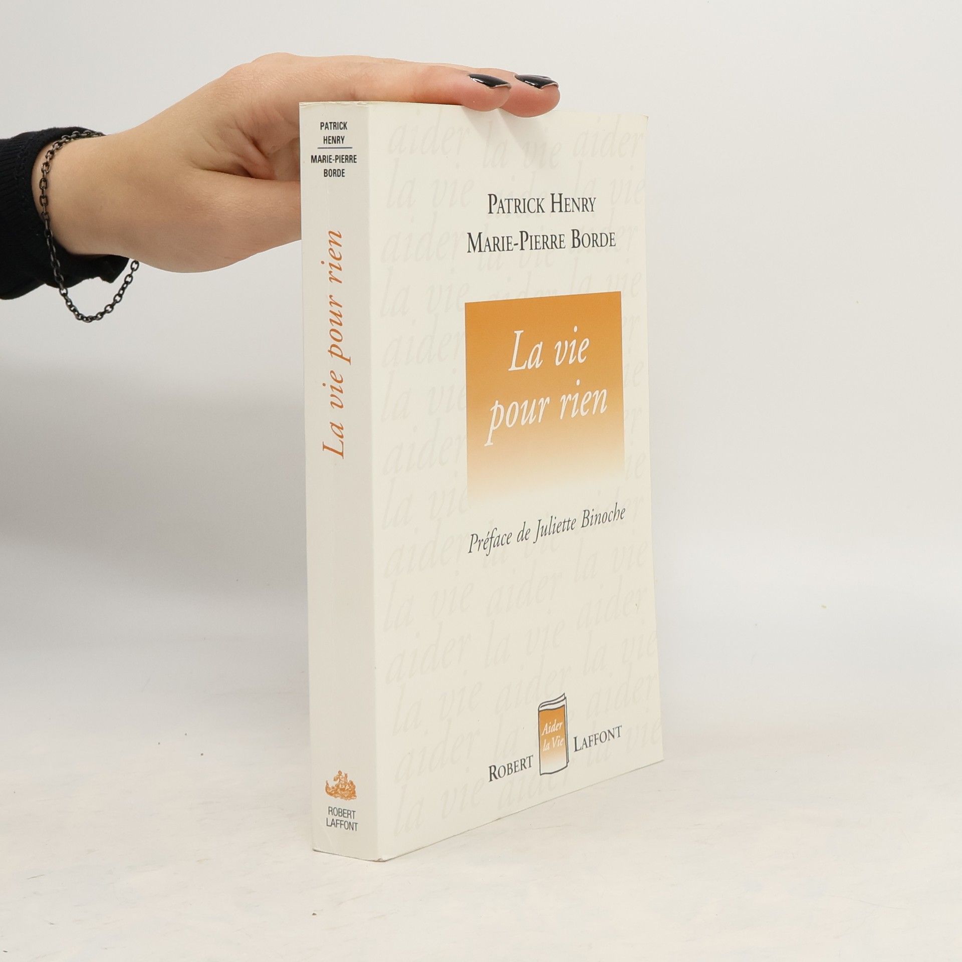Marie-Pierre Borde La vie pour rien