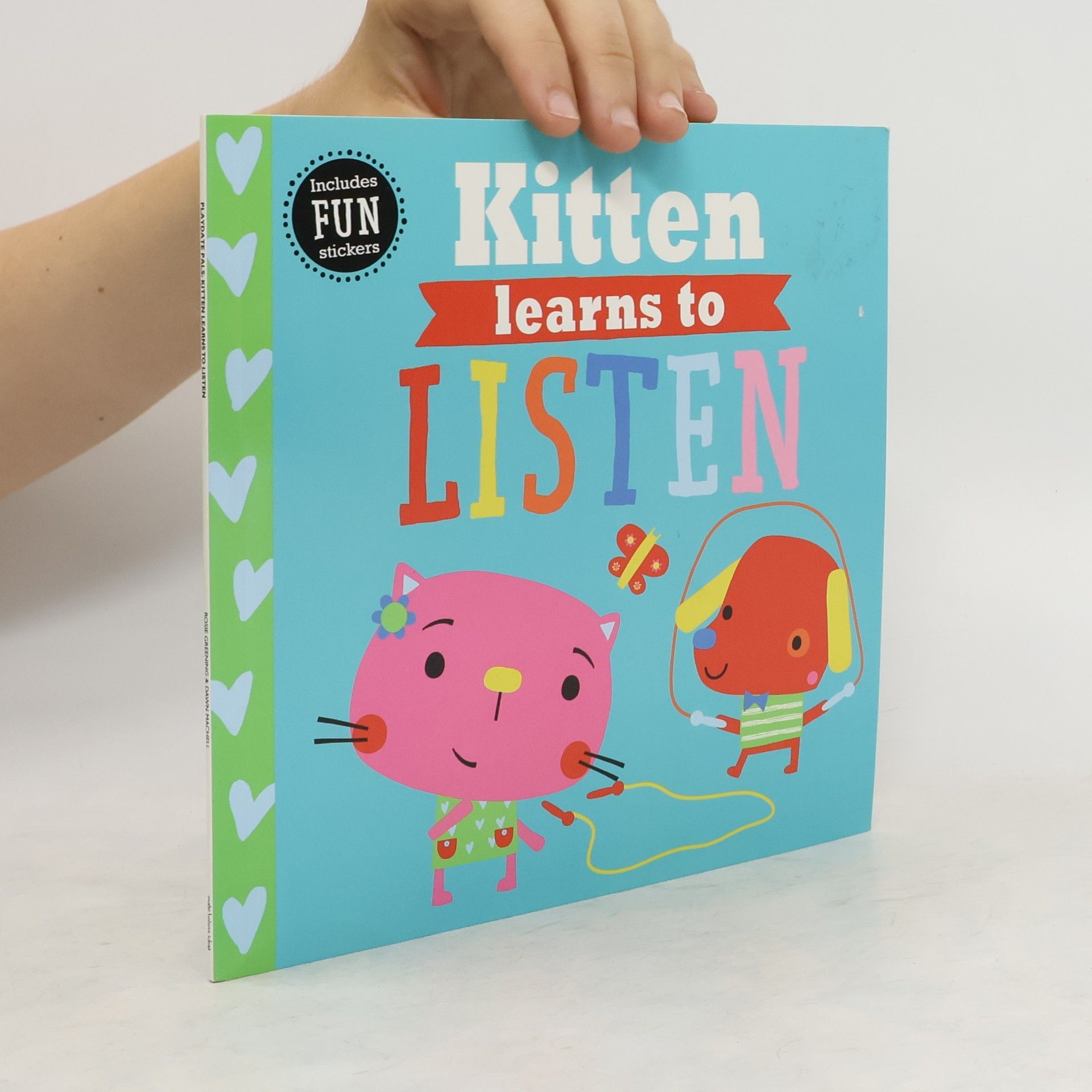Rosie Greening Kitten Learns to Listen