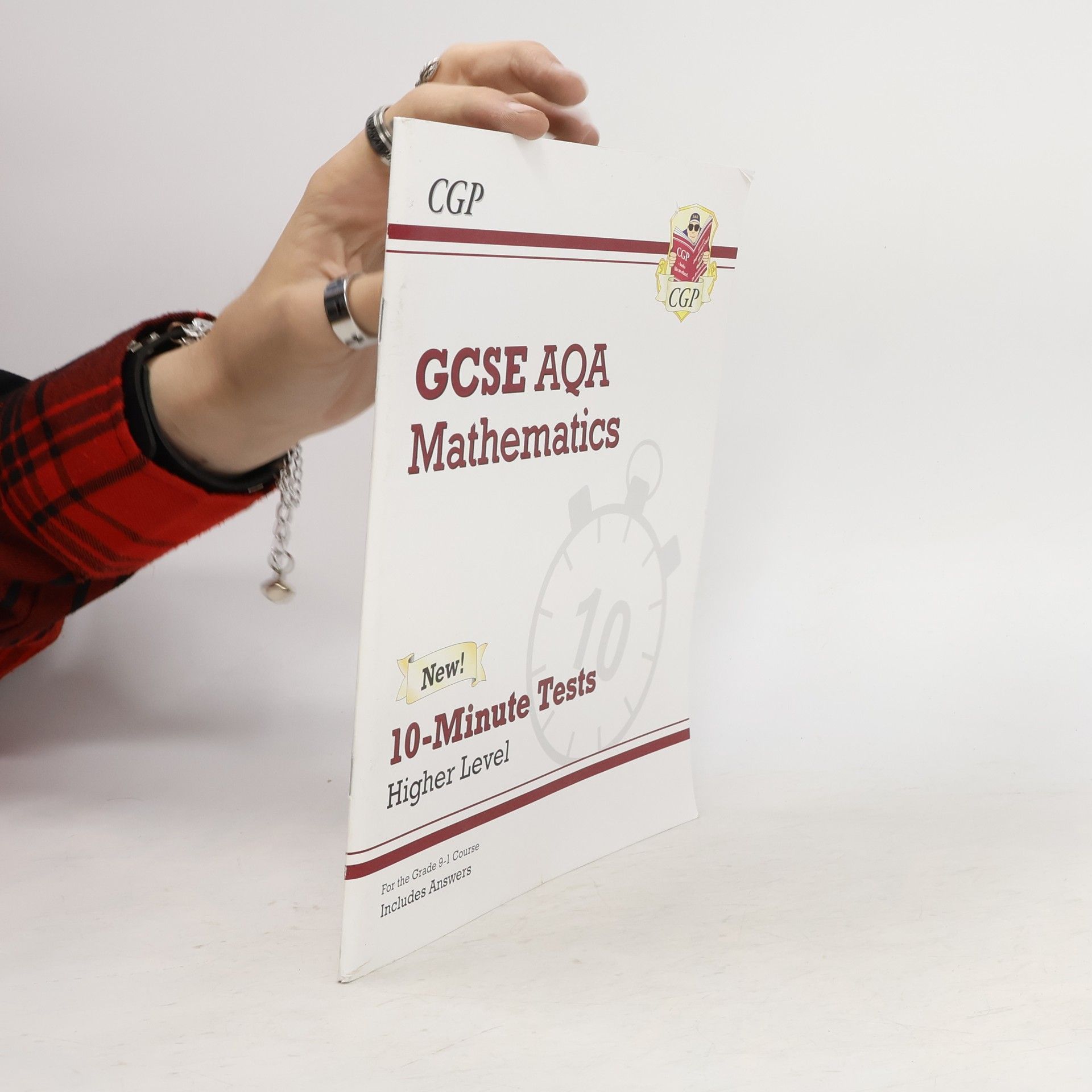 CGP Books New Grade 9-1 GCSE Maths AQA 10-Minute Tests - Higher (includes Answers)