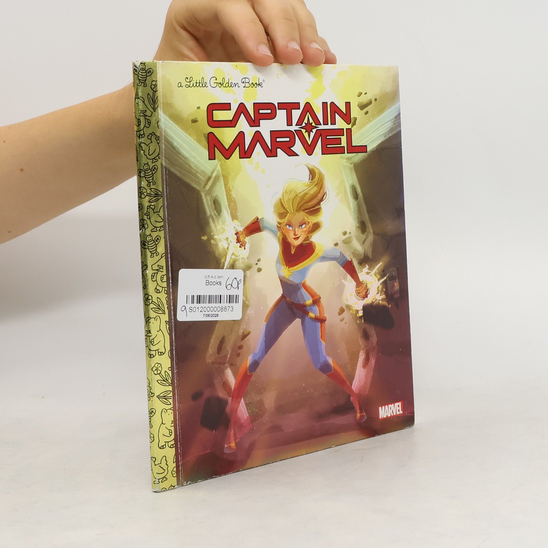 John Sazaklis Captain Marvel Little Golden Book (Marvel)
