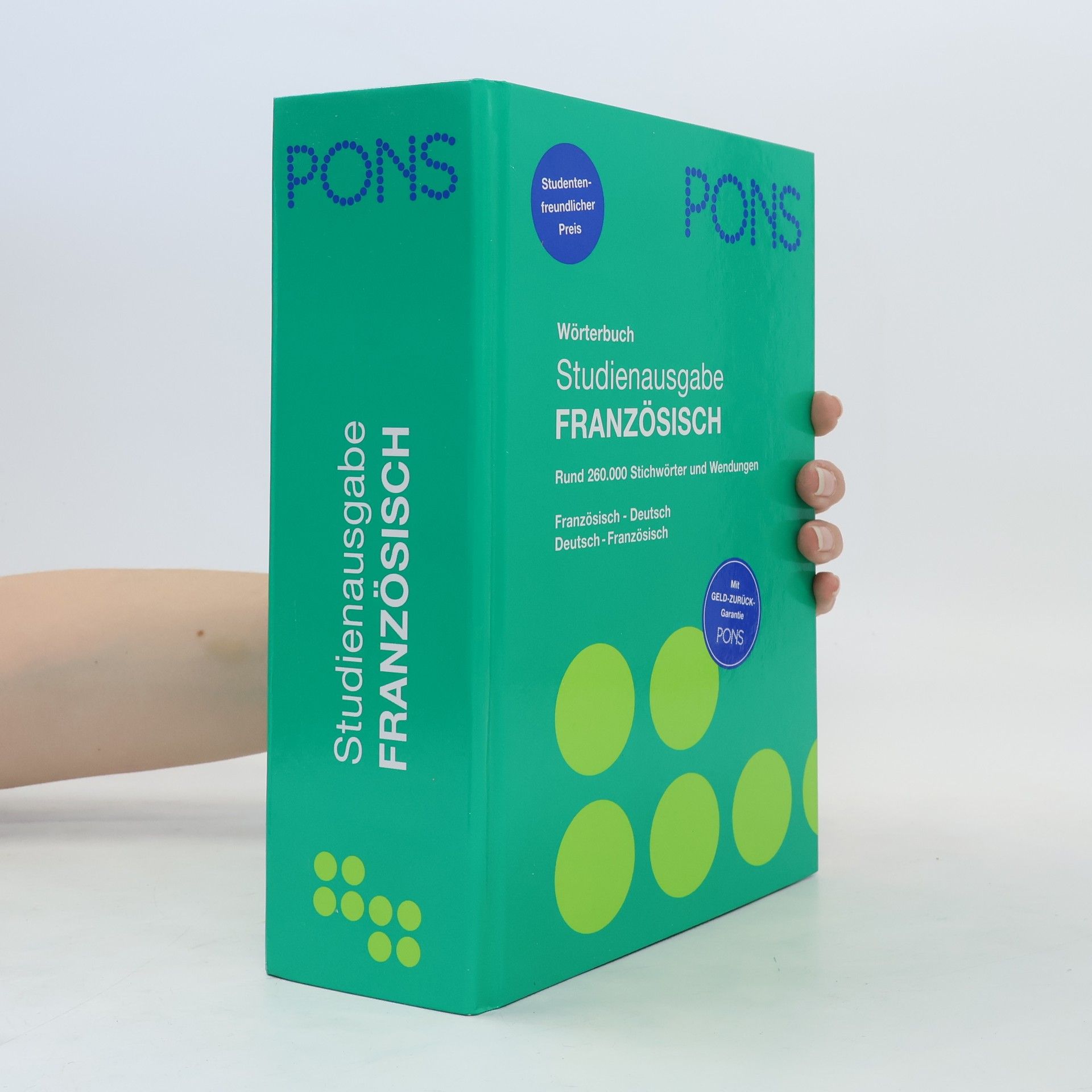 Frédéric Auvrai PONS Wörterbuch Studienausgabe Französisch. Französisch - Deutsch, Deutsch - Französisch