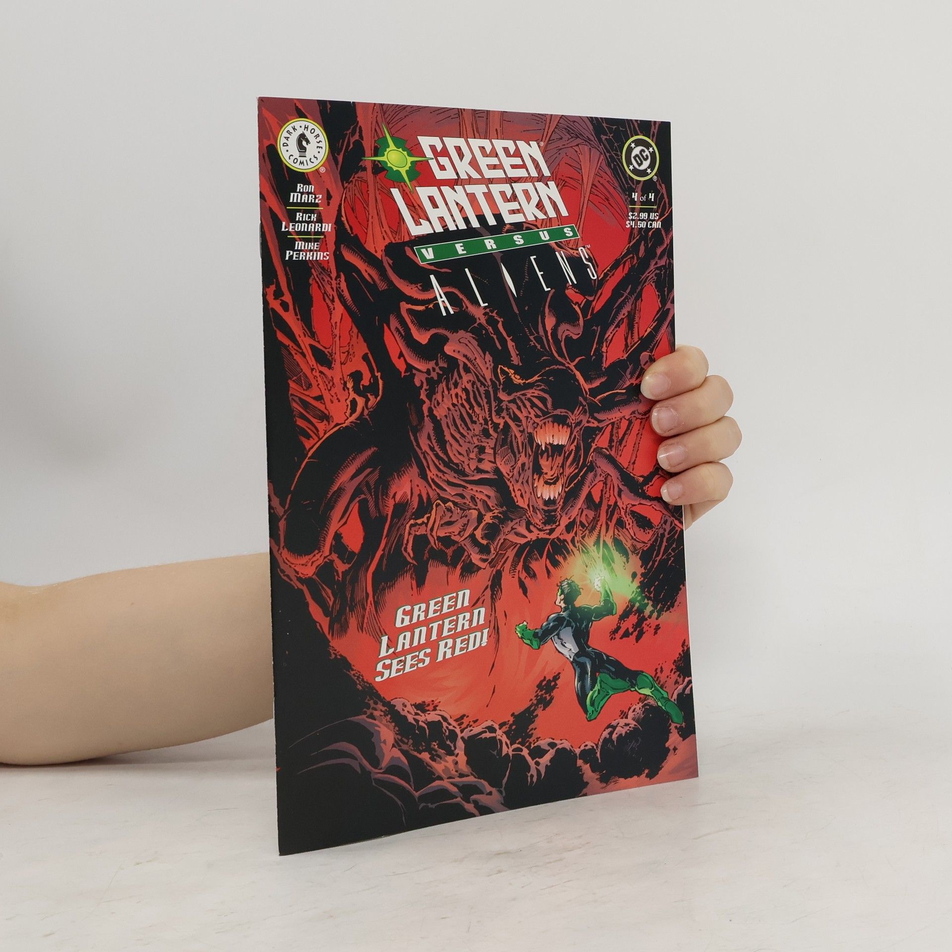 Ron Marz Green Lantern Versus Aliens 4 of 4