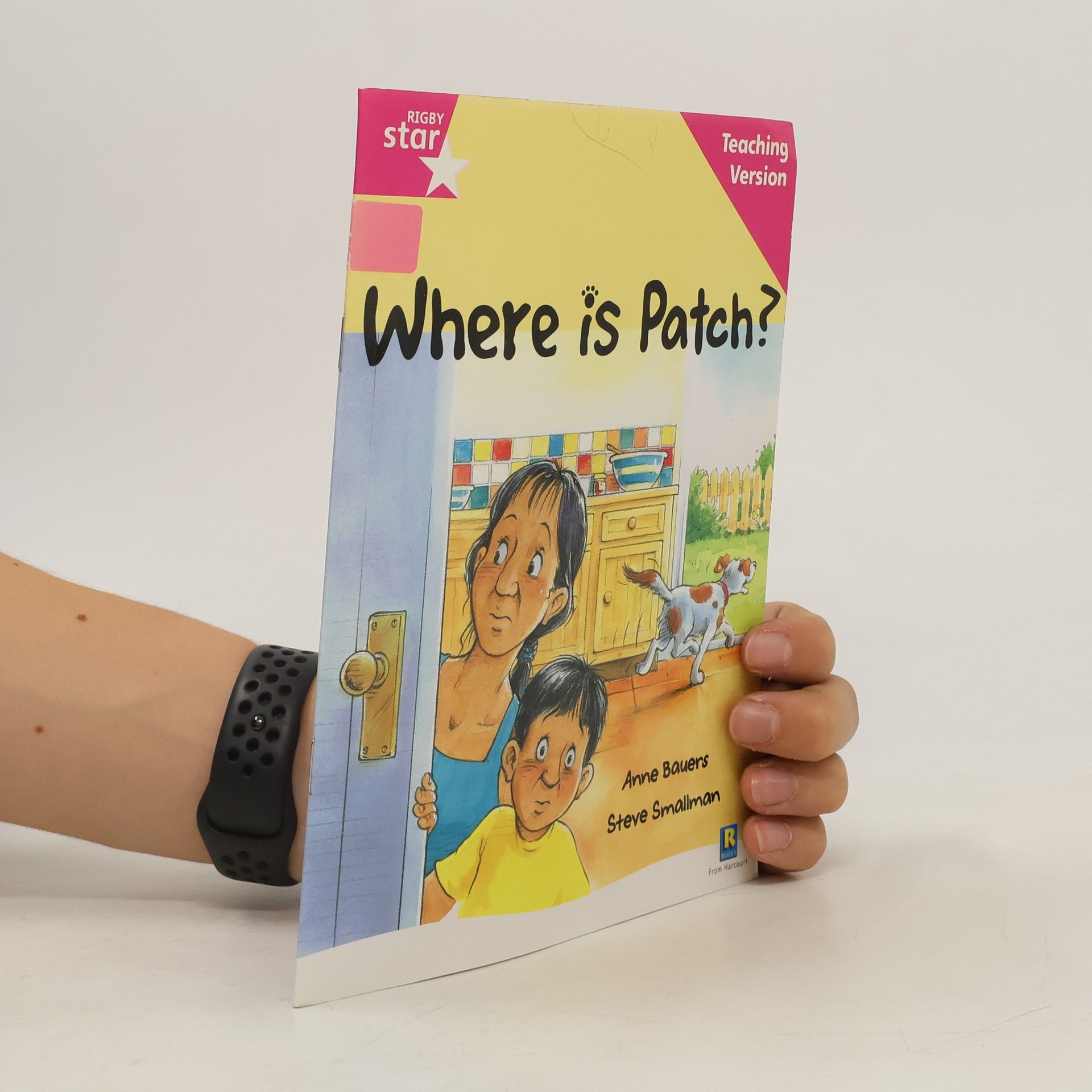 kolektiv Rigby Star Guided Reading Pink Level: Where is Patch? Teaching Version