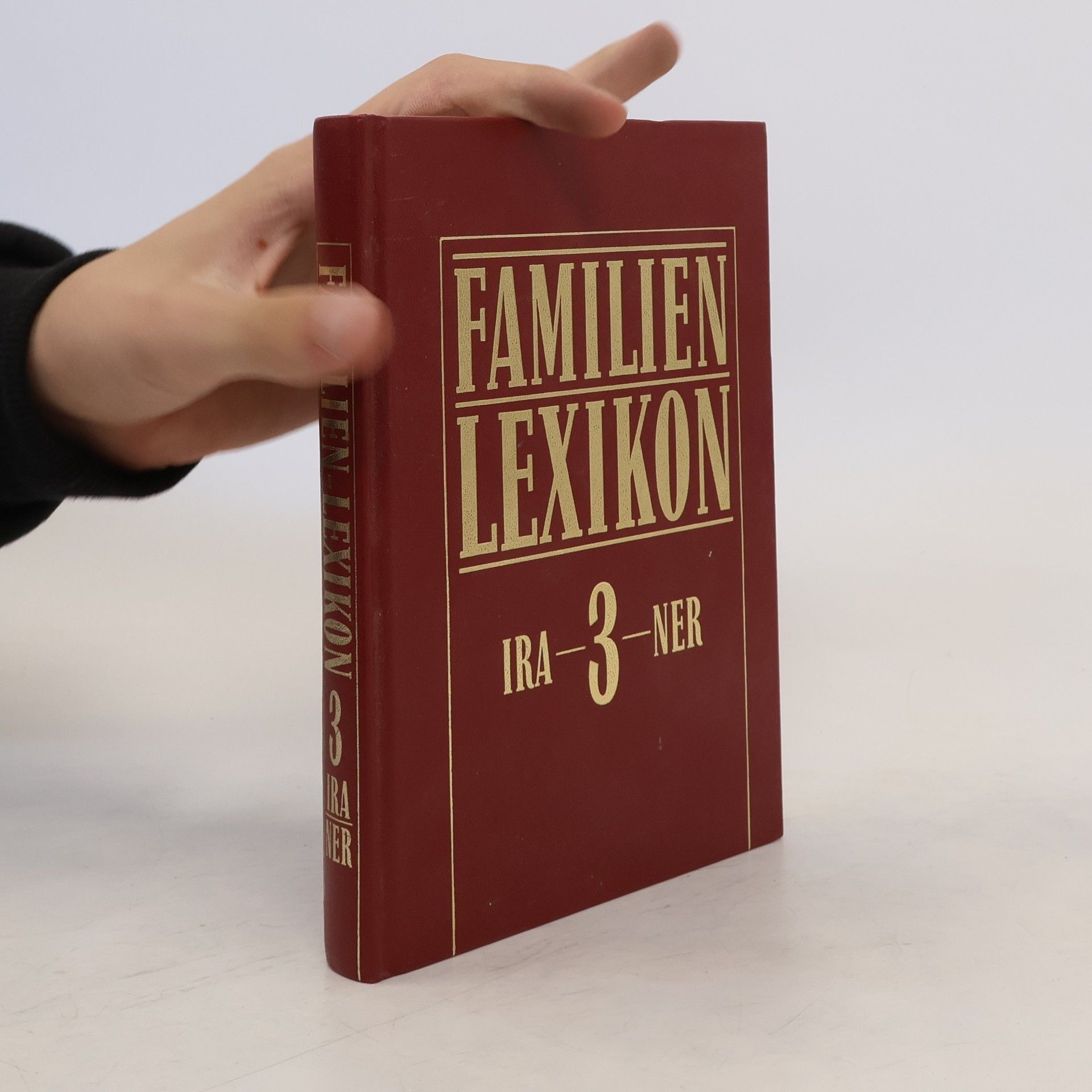 Autorenkollektiv Familien Lexikon 3. Ira-Ner