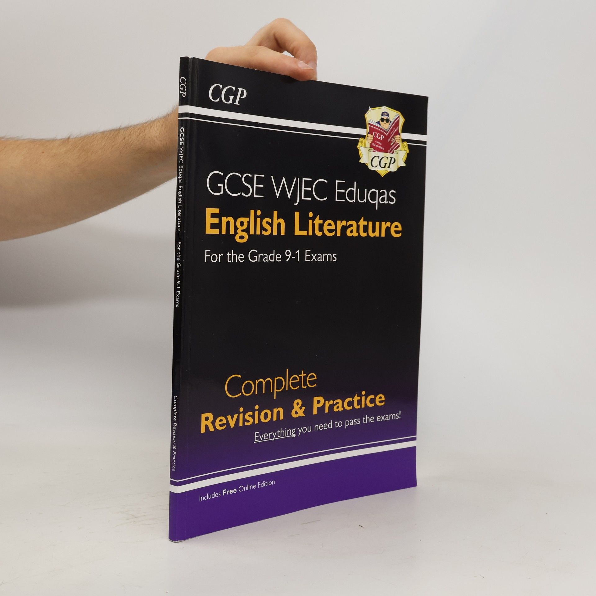 CGP Books New Grade 9-1 GCSE English Literature WJEC Eduqas Complete Revision & Practice