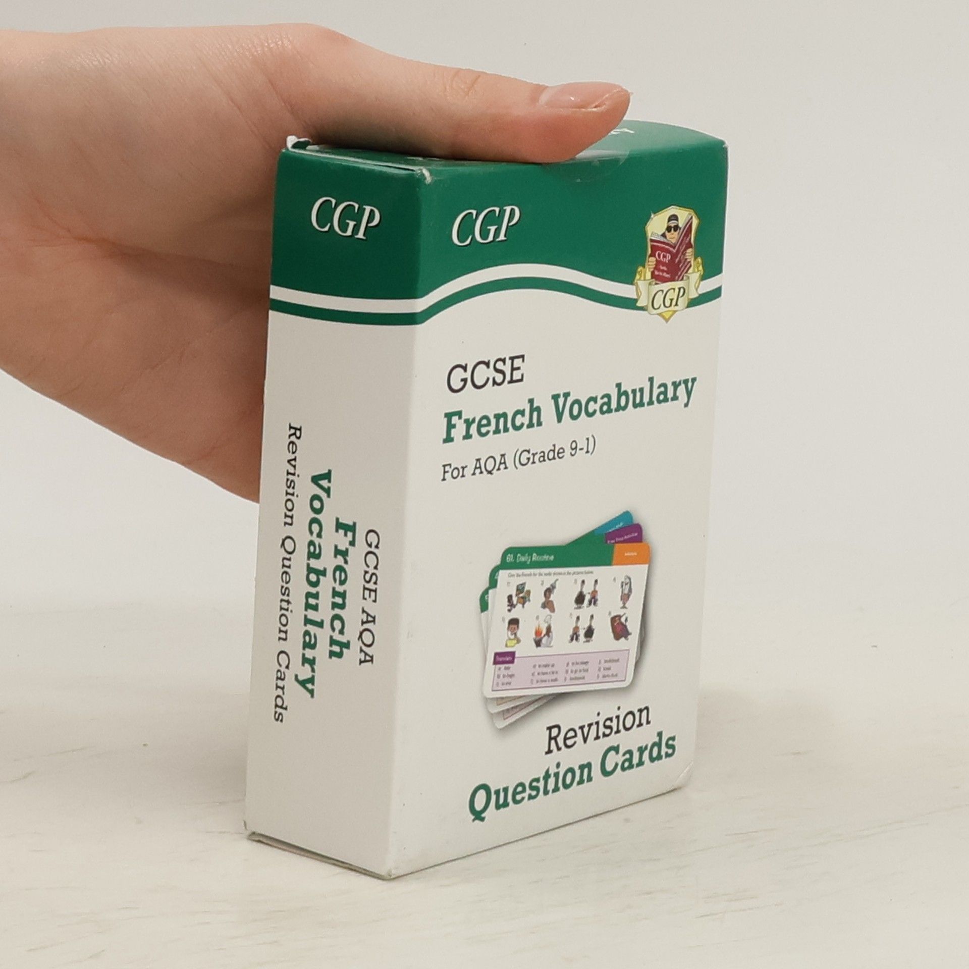 CGP Books GCSE AQA French: Vocabulary Revision Question Cards