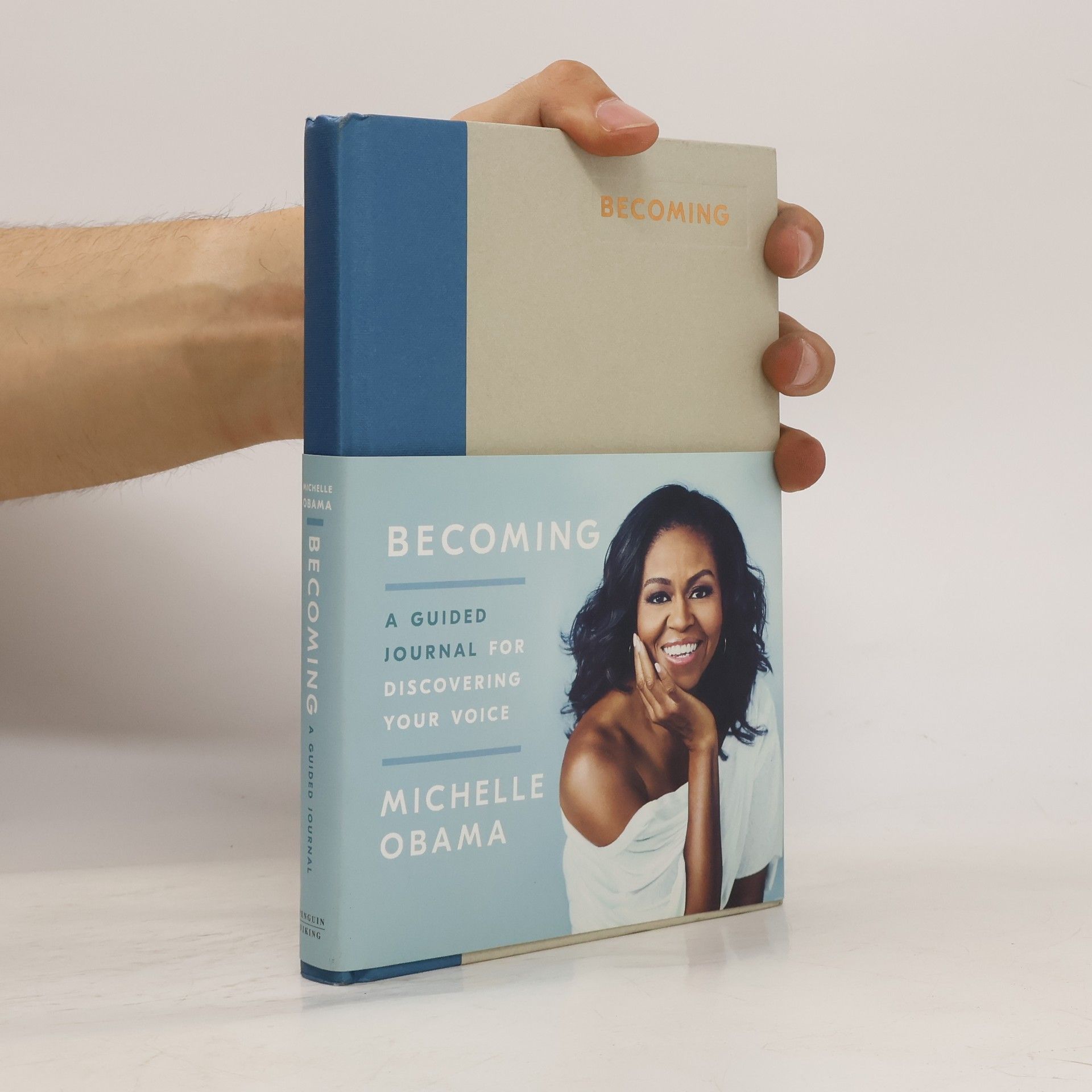 Michelle Obama Becoming, a guided journal for discovering your voice