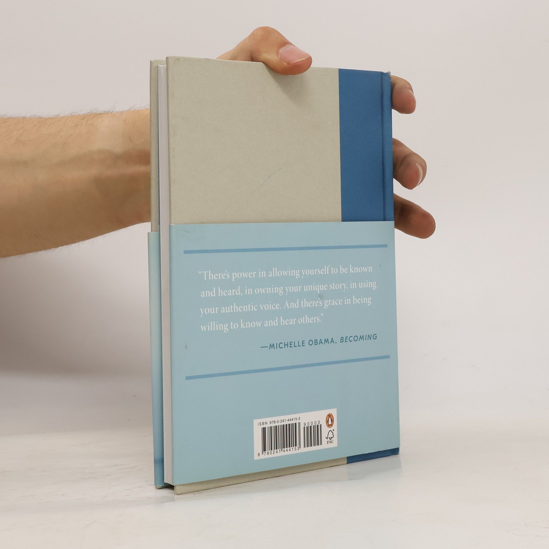 Michelle Obamová Becoming, a guided journal for discovering your voice