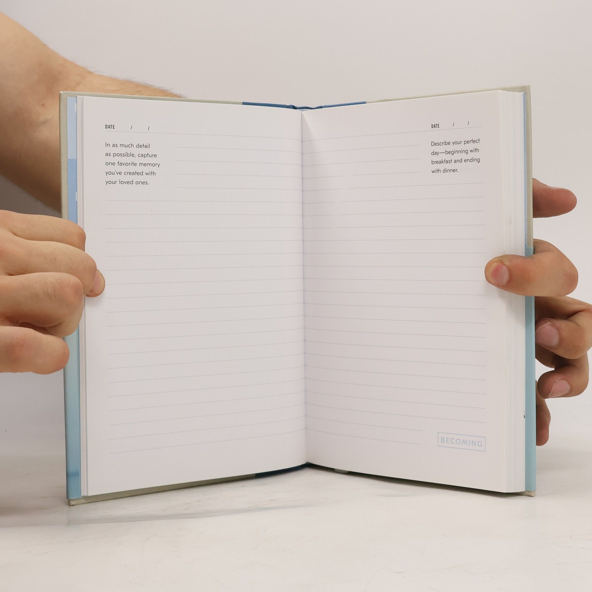 Michelle Obamová Becoming, a guided journal for discovering your voice