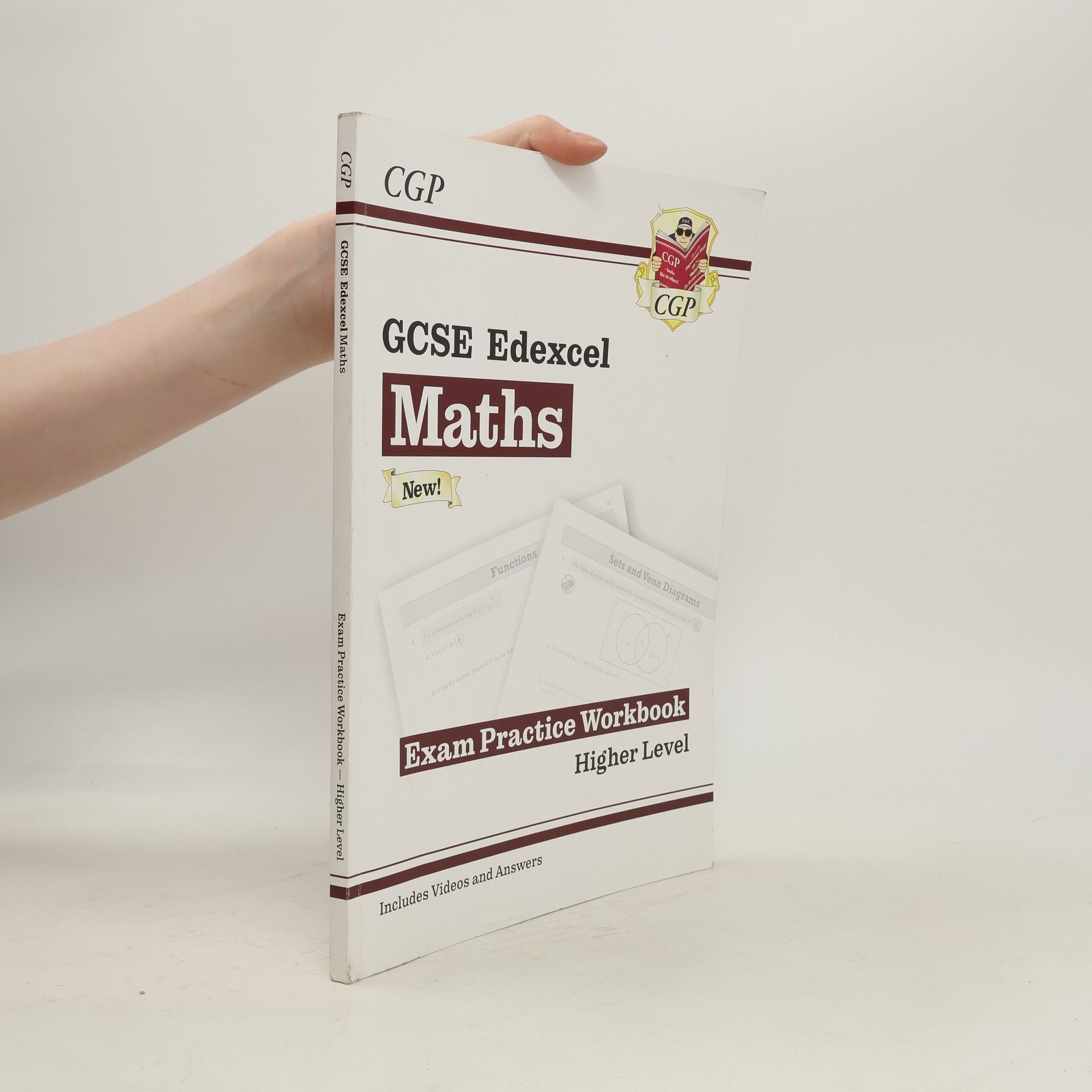 CGP Books GCSE Maths Edexcel Exam Practice Workbook: Higher - for the Grade 9-1 Course (includes Answers)