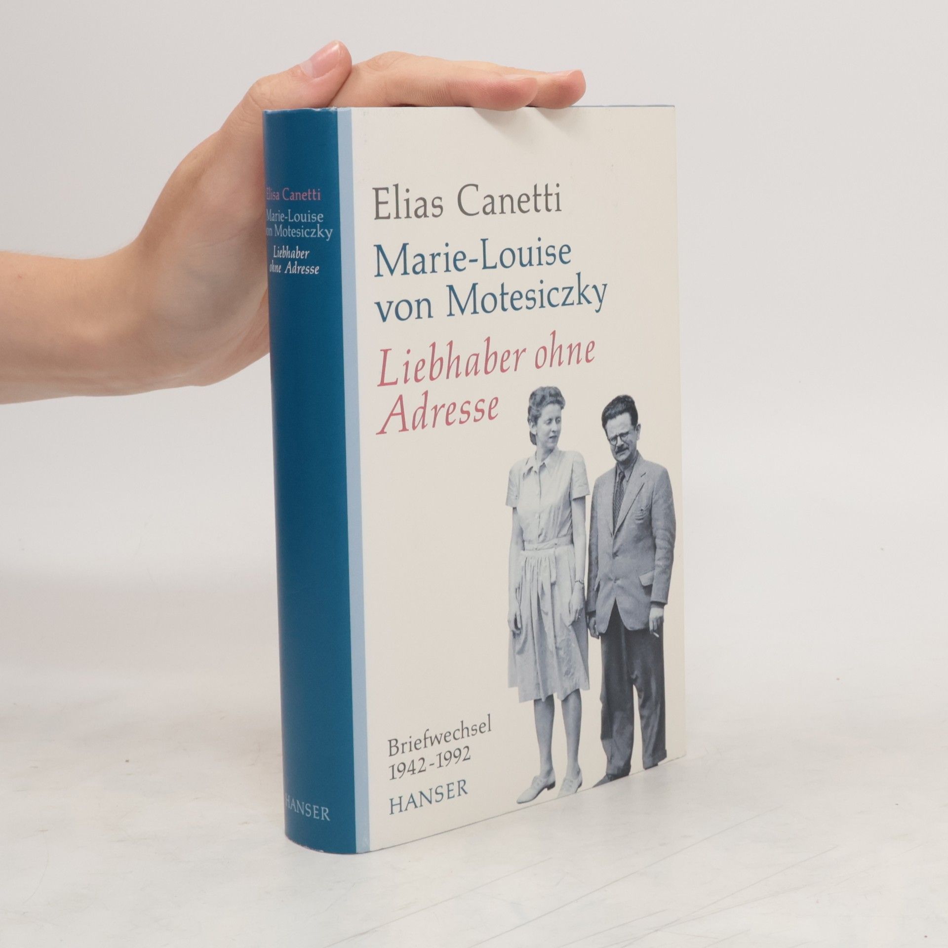 Elias Canetti Liebhaber ohne Adresse
