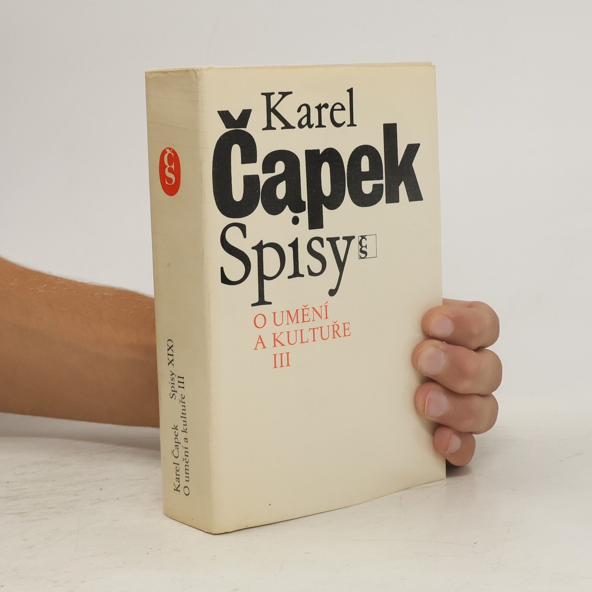 Karel Čapek Spisy XIX. O umění a kultuře III