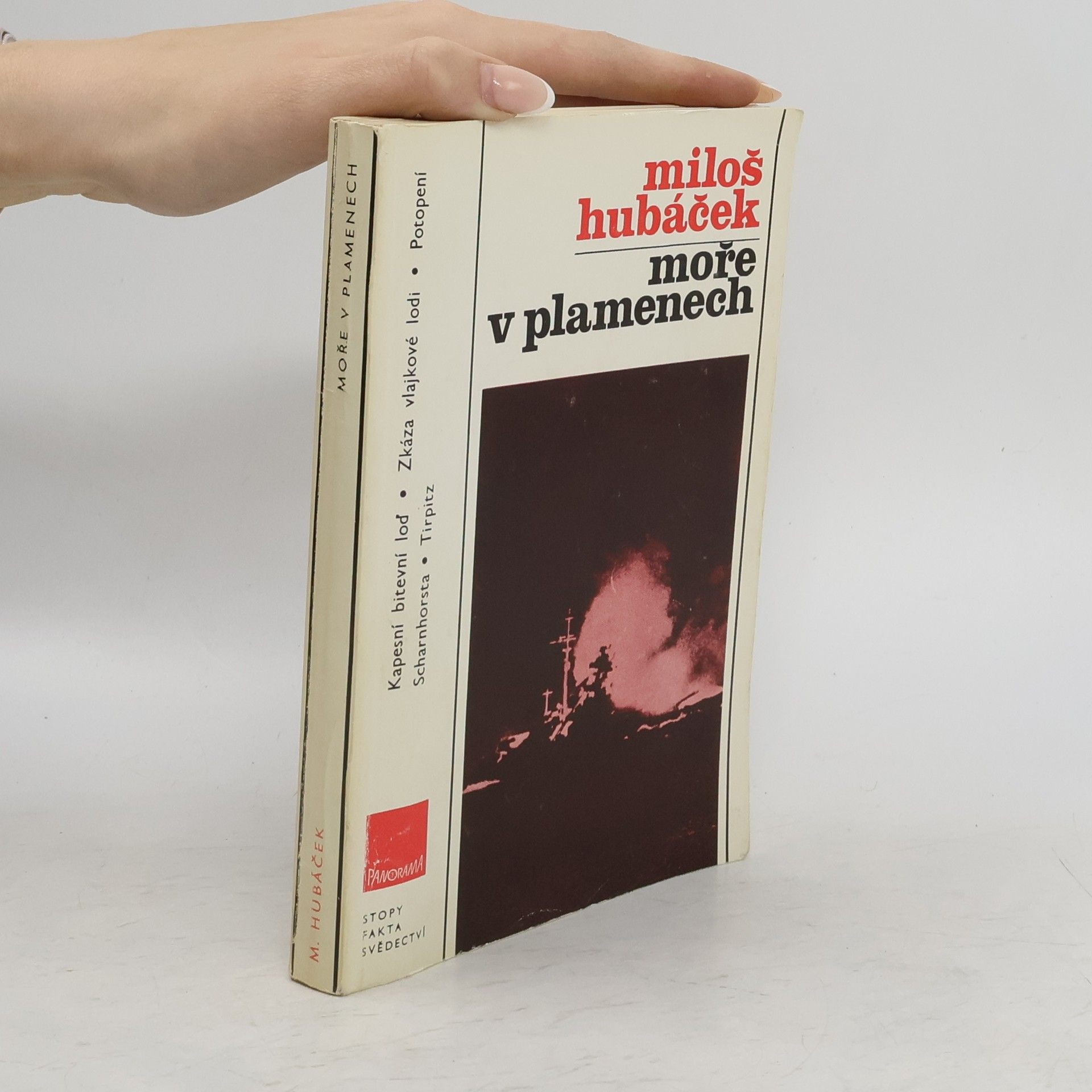 Miloš Hubáček Moře v plamenech