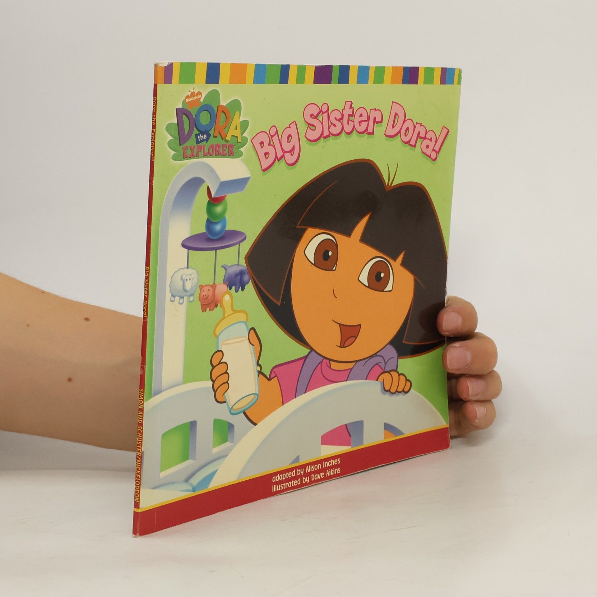 Alison Inches Dora the Explorer. Big Sister Dora!
