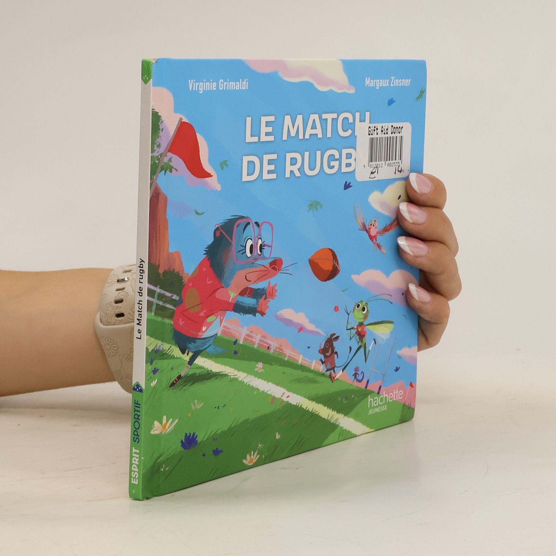 Virginie Grimaldi Le match de rugby