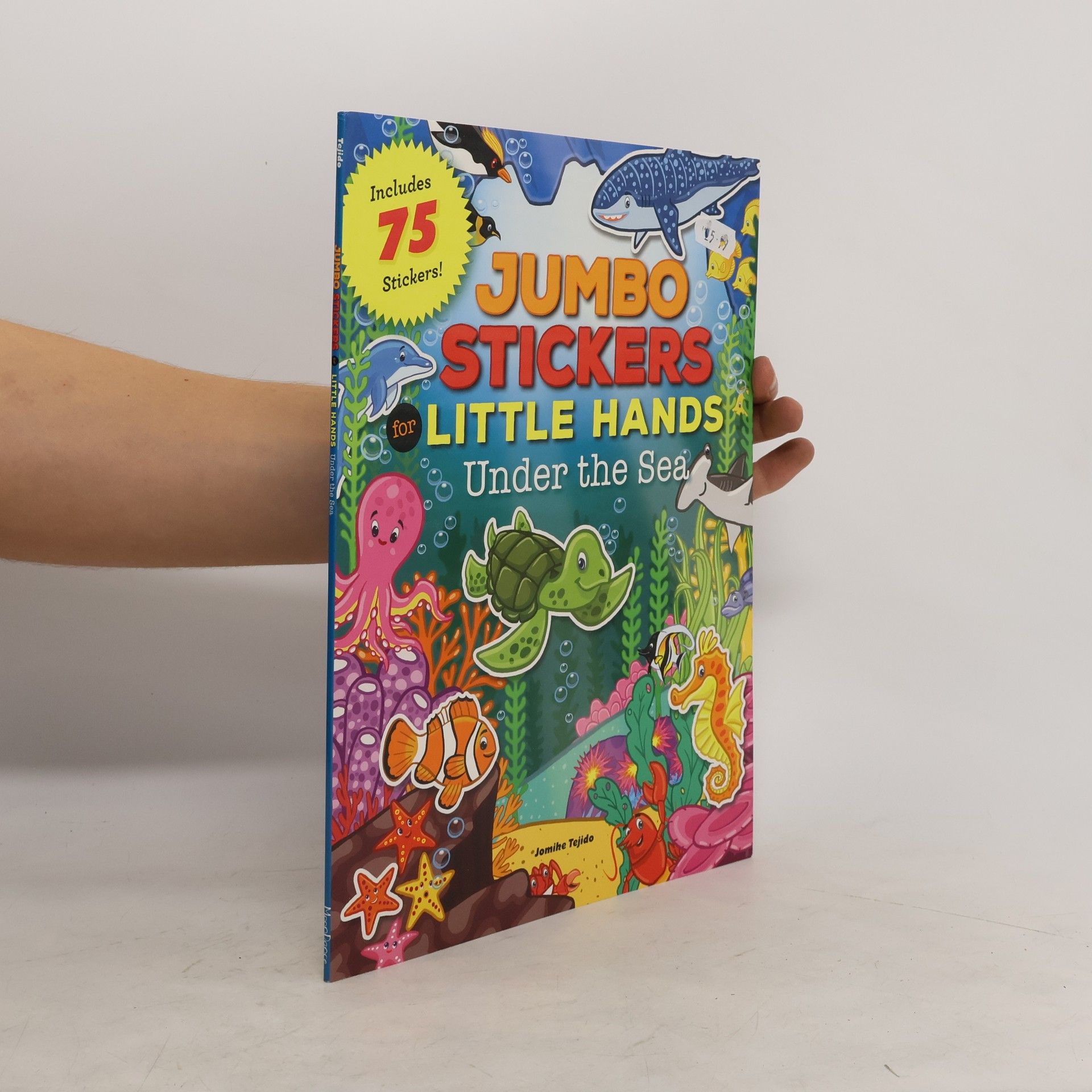 MoonDance Press Jumbo Stickers for Little Hands: Under the Sea