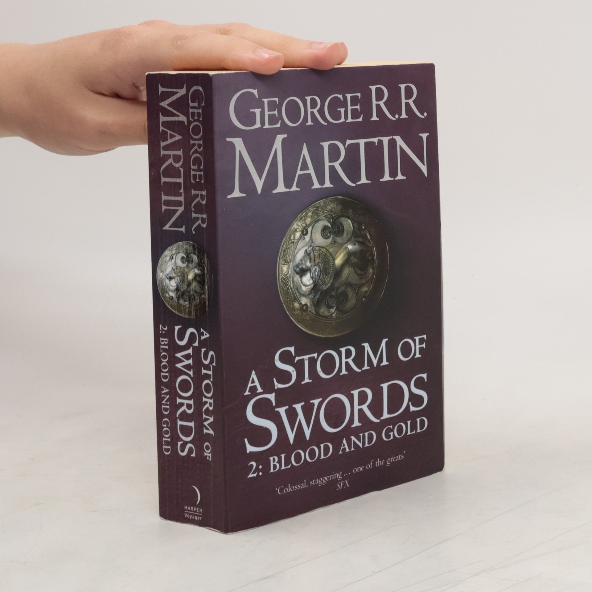 George R. R. Martin A storm of swords : book three of A song of ice and fire. Part two, Blood and gold
