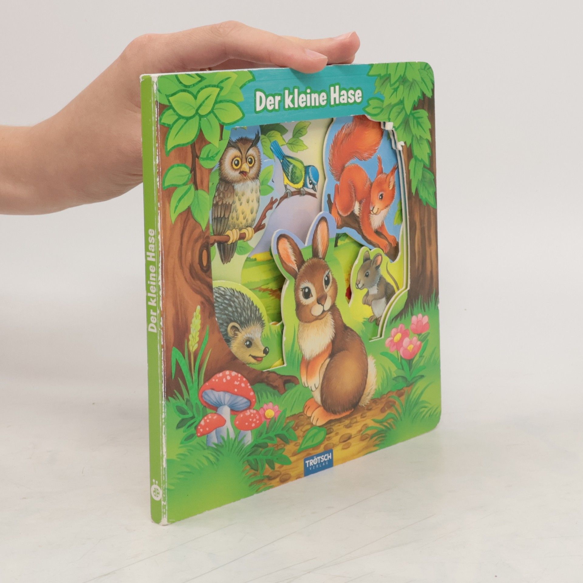 Collective Trötsch Der Kleine Hase Fensterbuch. Entdeckerbuch Beschäftigungsbuch Spielbuch
