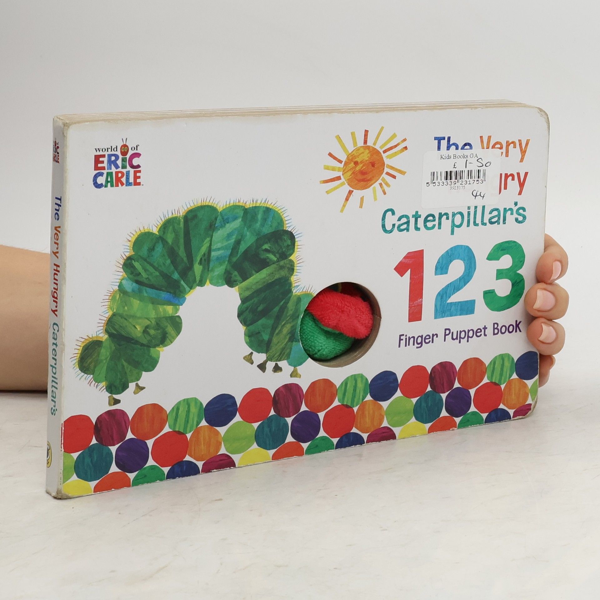 Eric Carle The Very Hungry Caterpillar Finger Puppet Book