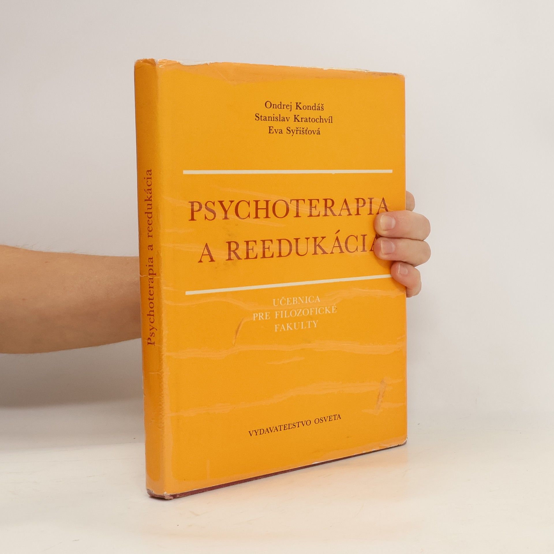 Ondrej Kondáš Psychoterapia a reedukácia