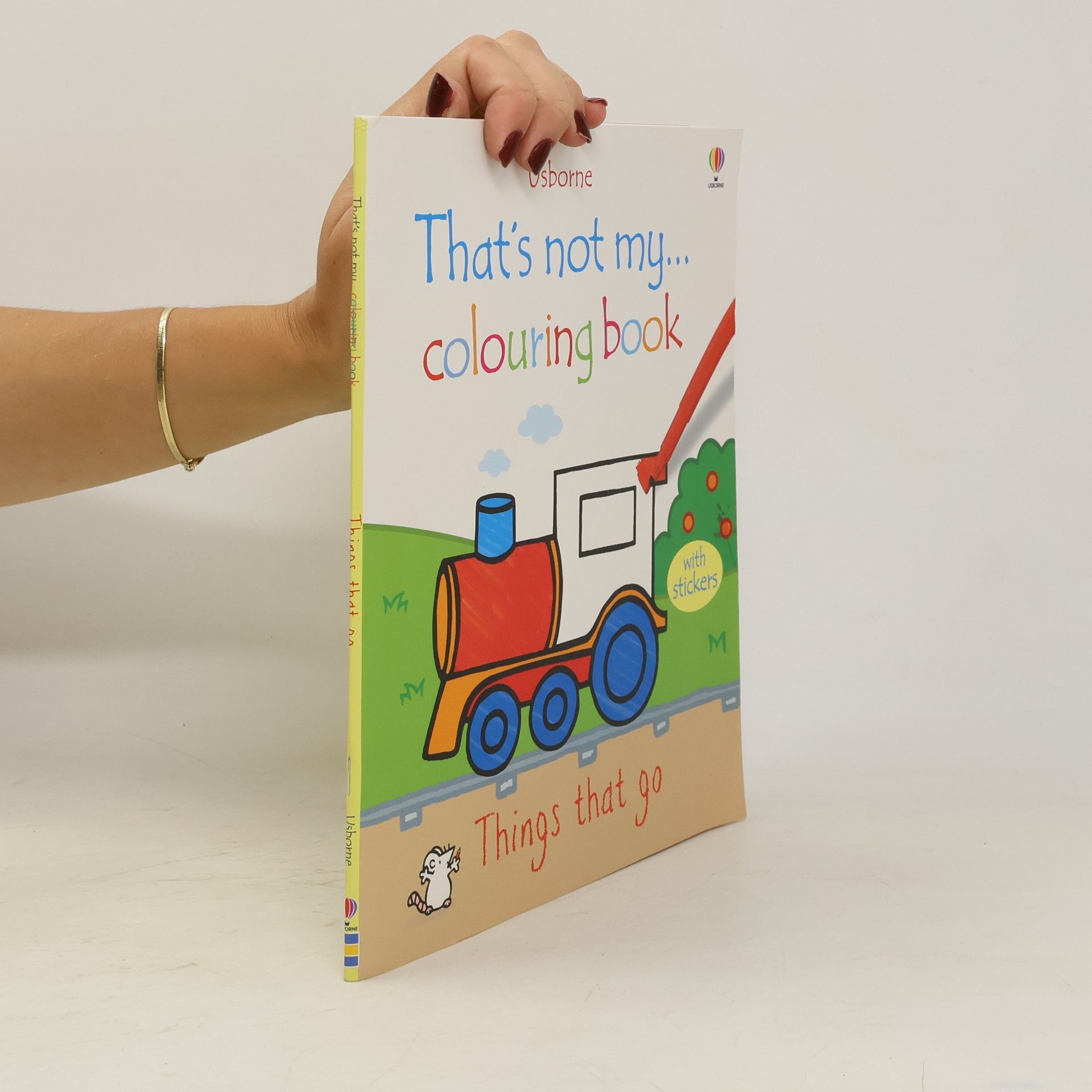 Fiona Watt That's Not My... Things That Go Colouring Book