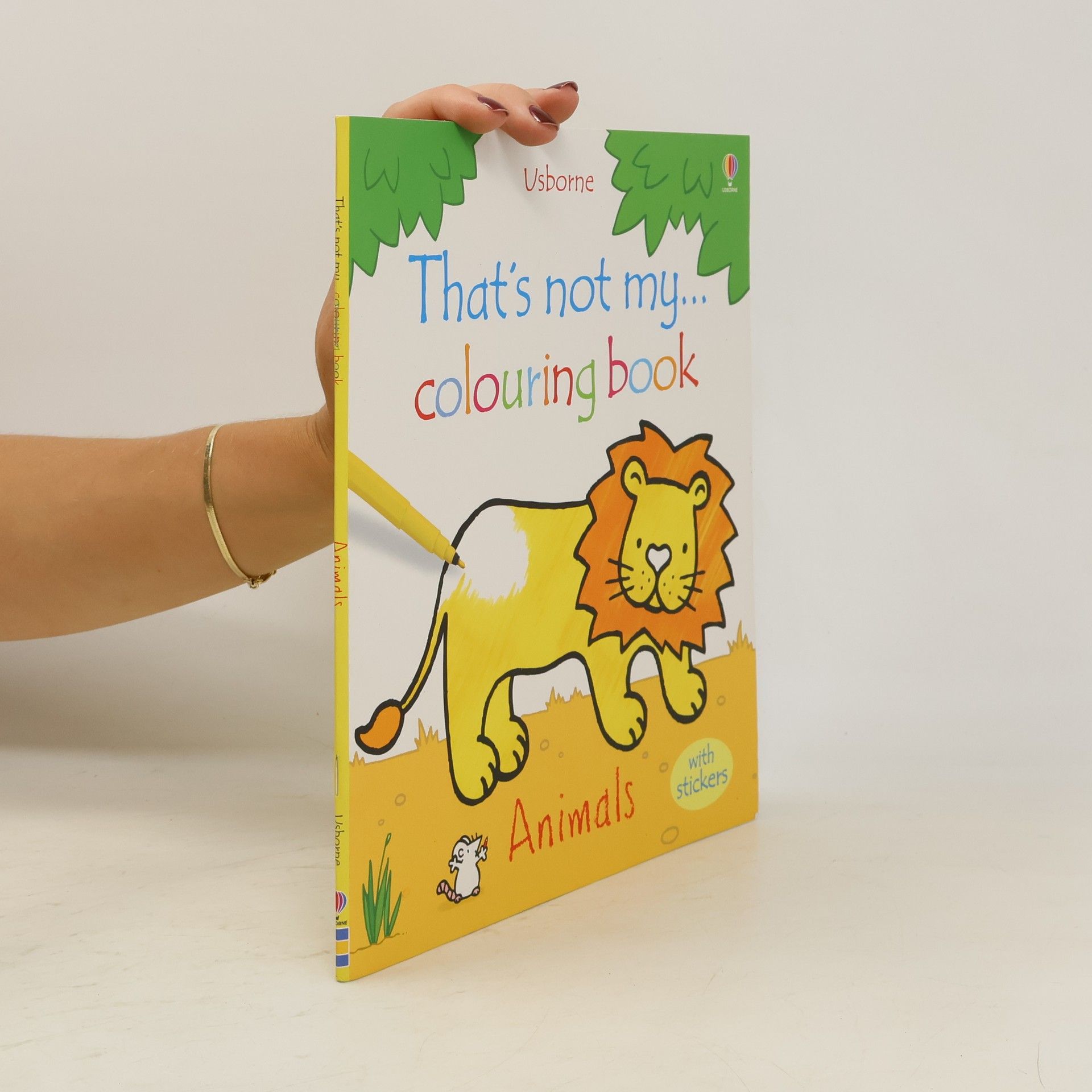 Fiona Watt That's Not My ... Colouring Book Animals with Stickers