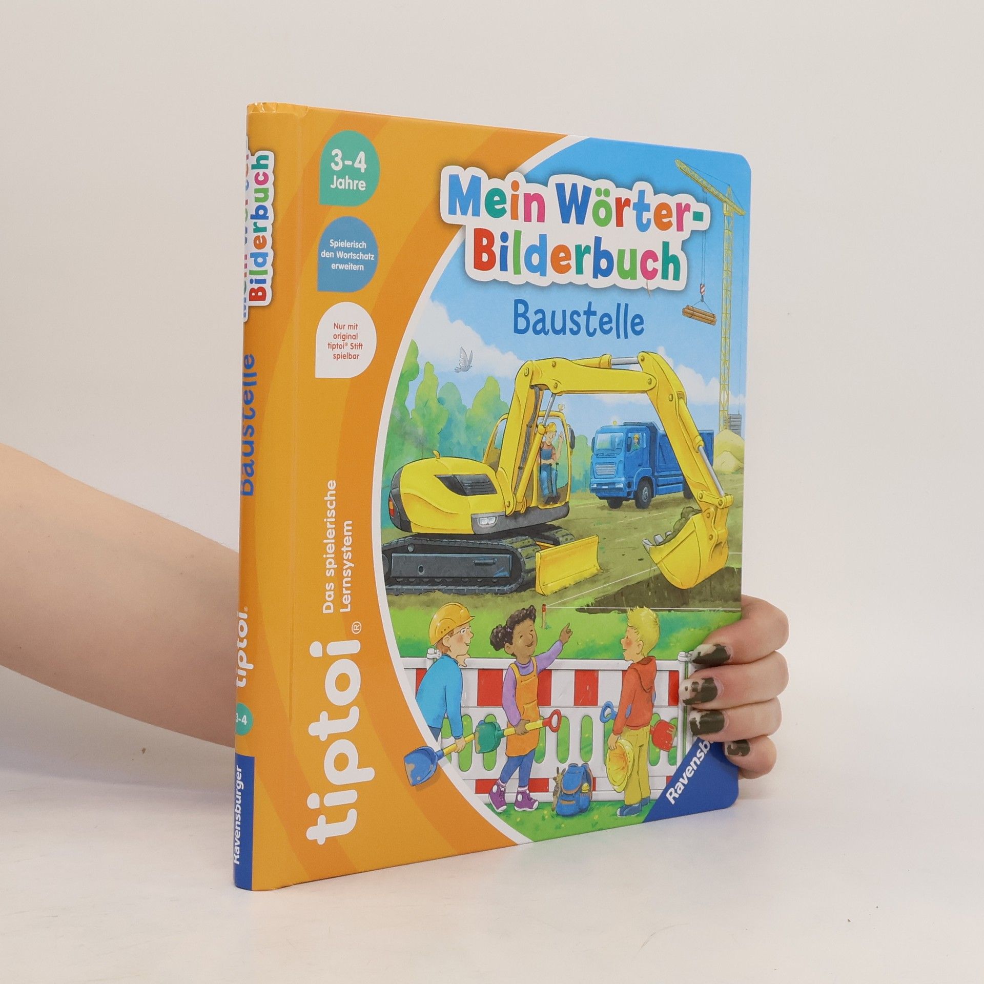 Sandra Grimm tiptoi® Mein Wörter-Bilderbuch Baustelle