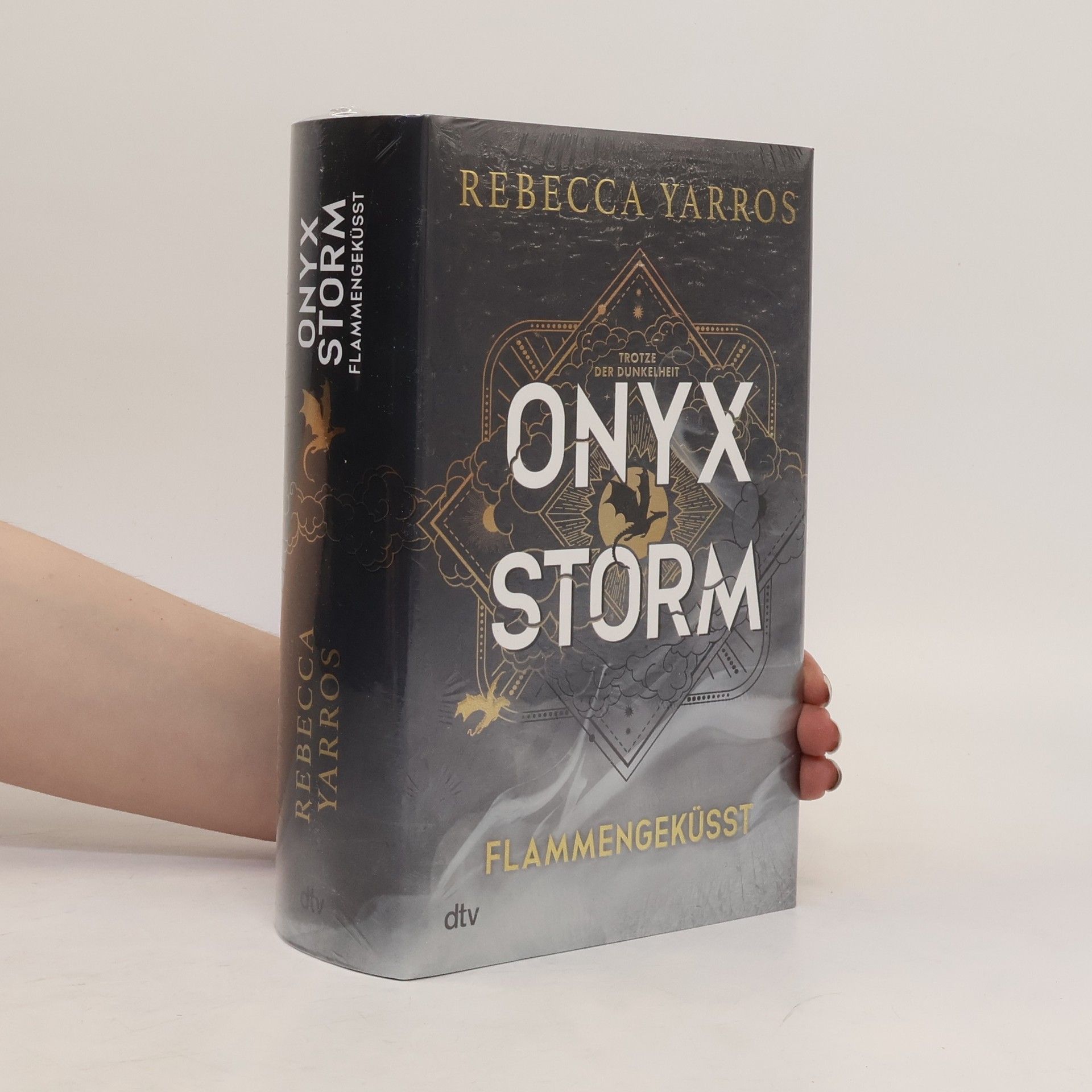 Rebecca Yarros Onyx Storm - Flammengeküsst - Deluxe-Ausgabe mit Farbschnitt
