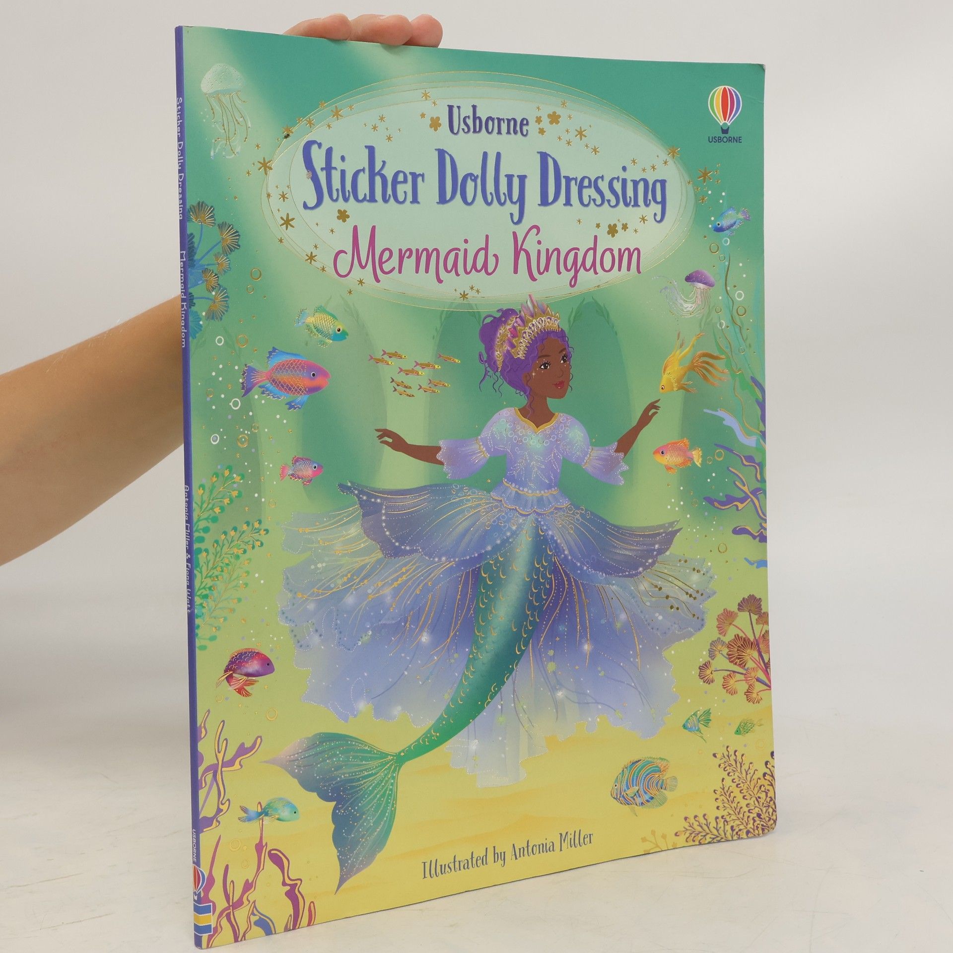 Fiona Watt Sticker Dolly Dressing Mermaid Kingdom