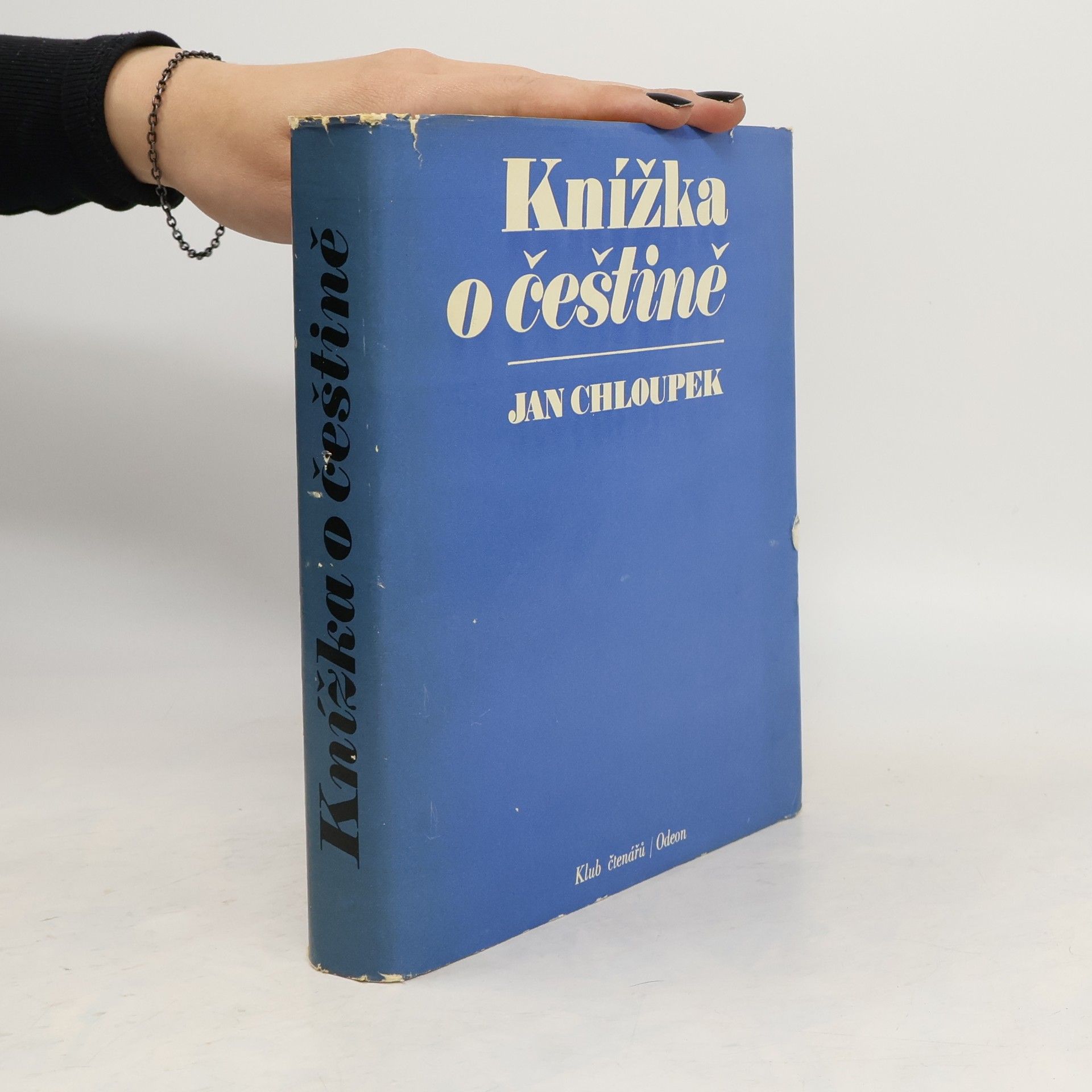 Jan Chloupek Knížka o češtině