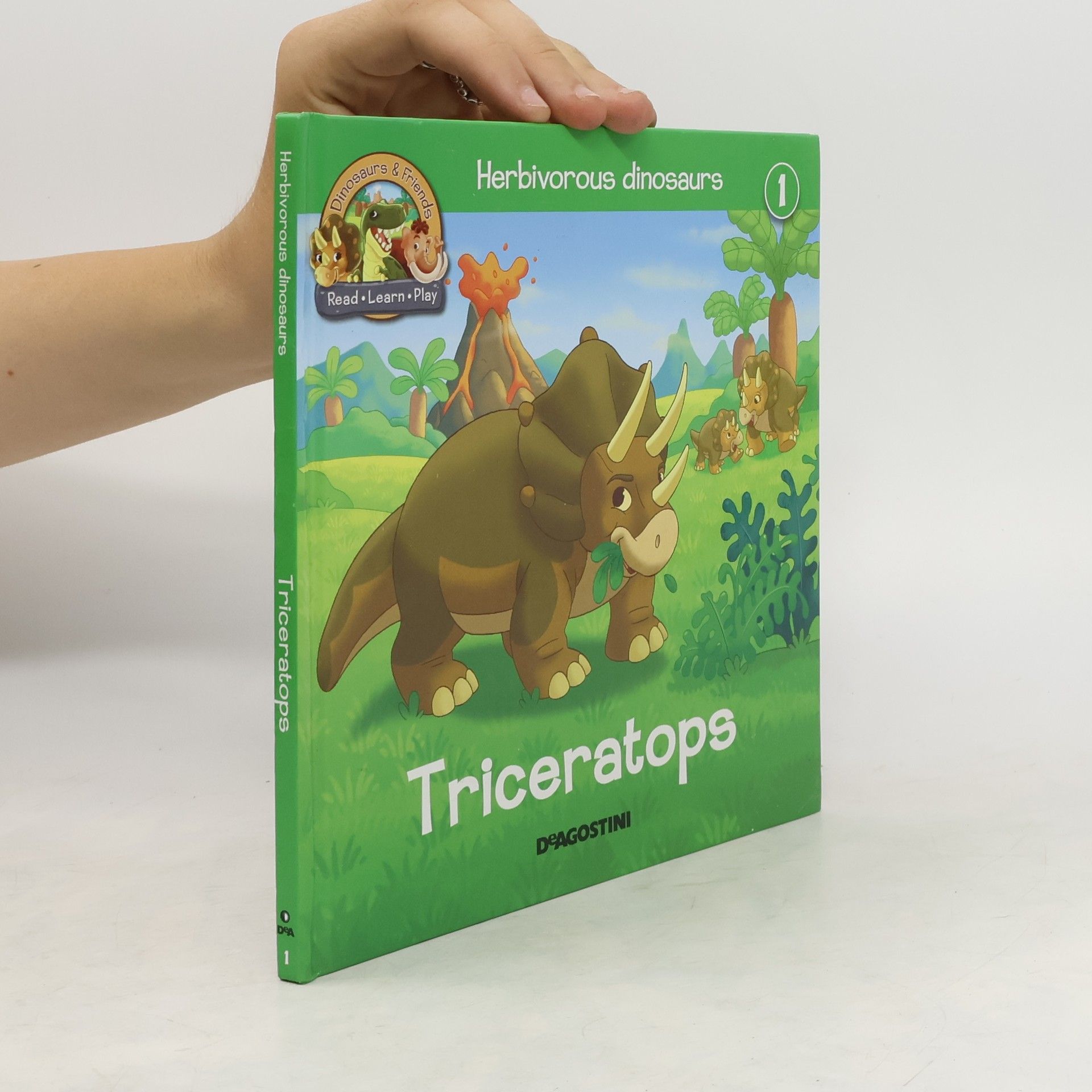 kolektiv Herbivorous dinosaurs 1. Triceratops