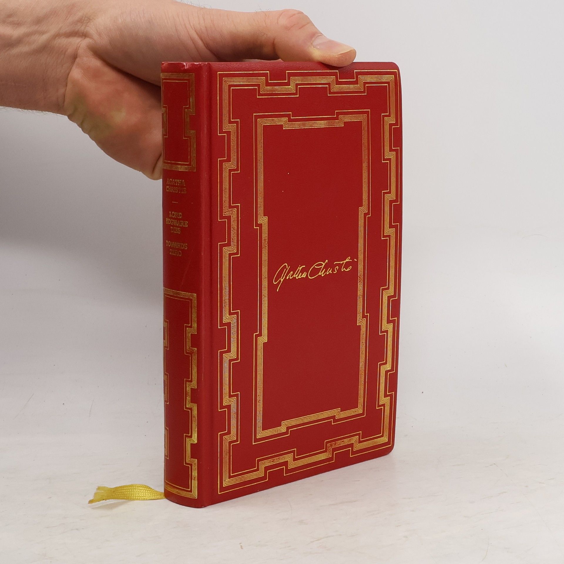 Agatha Christie Lord Edgware Dies. Towards Zero
