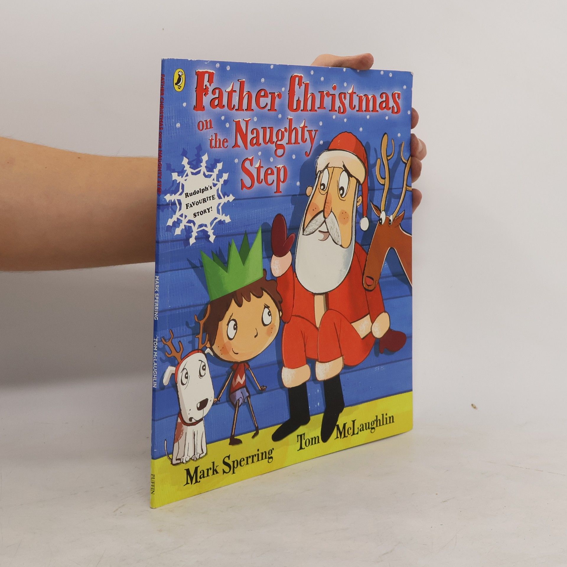 Mark Sperring Father Christmas on the Naughty Step